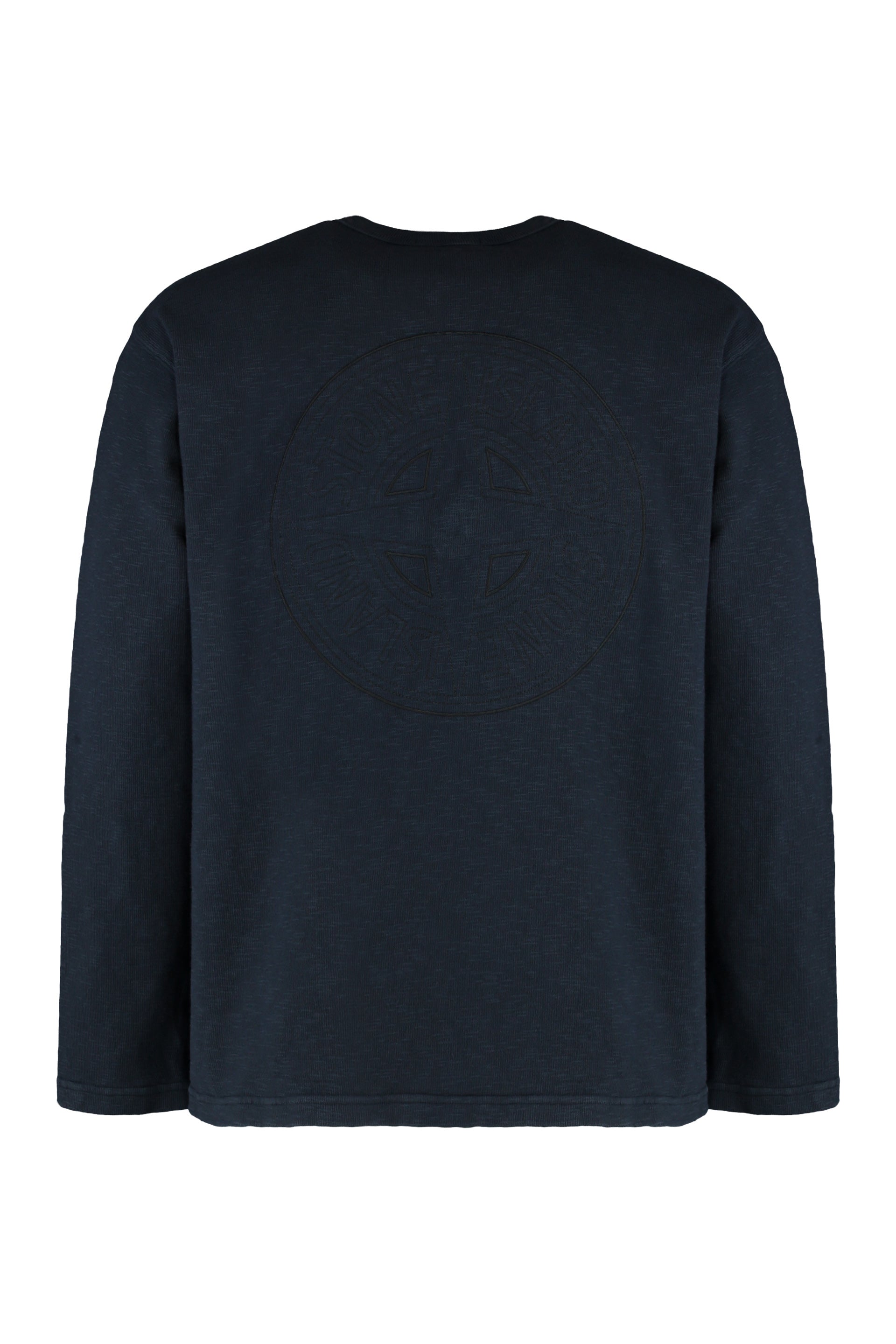 Long sleeve t-shirt in cotton jersey