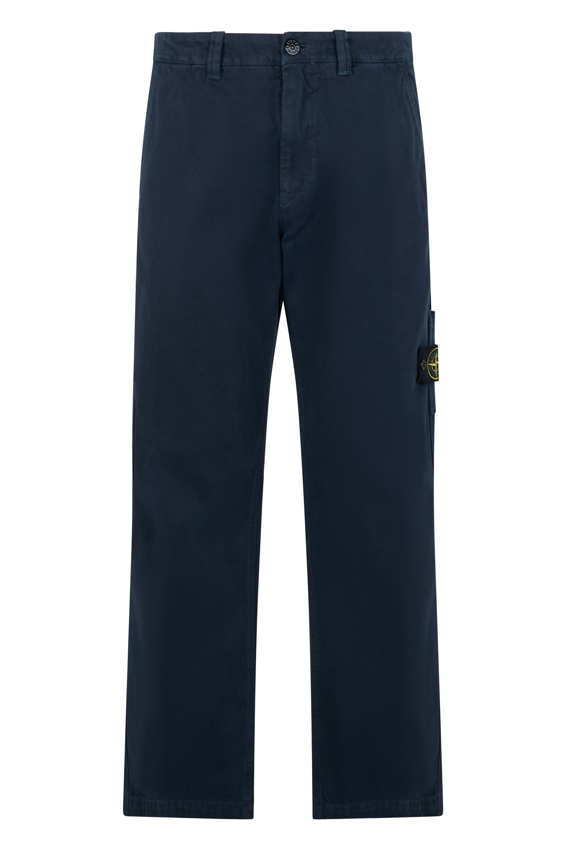 Straight cotton pants