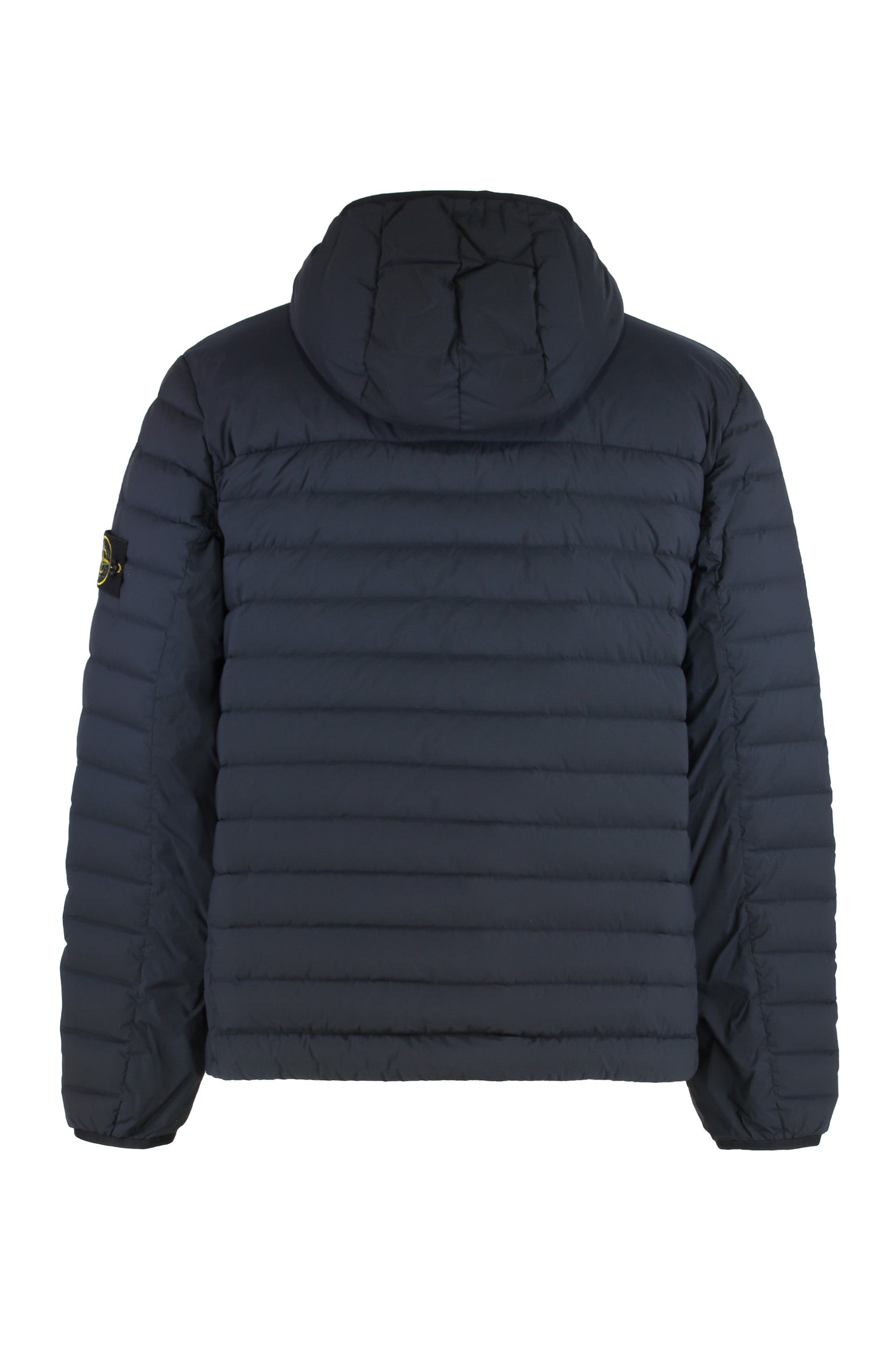 Nylon stretch down jacket