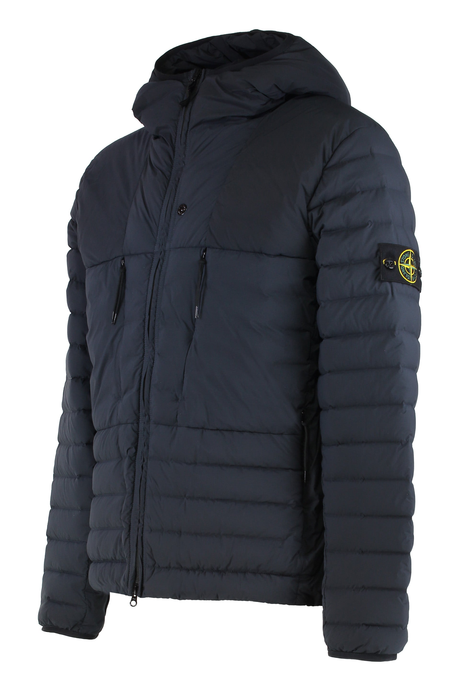 Nylon stretch down jacket