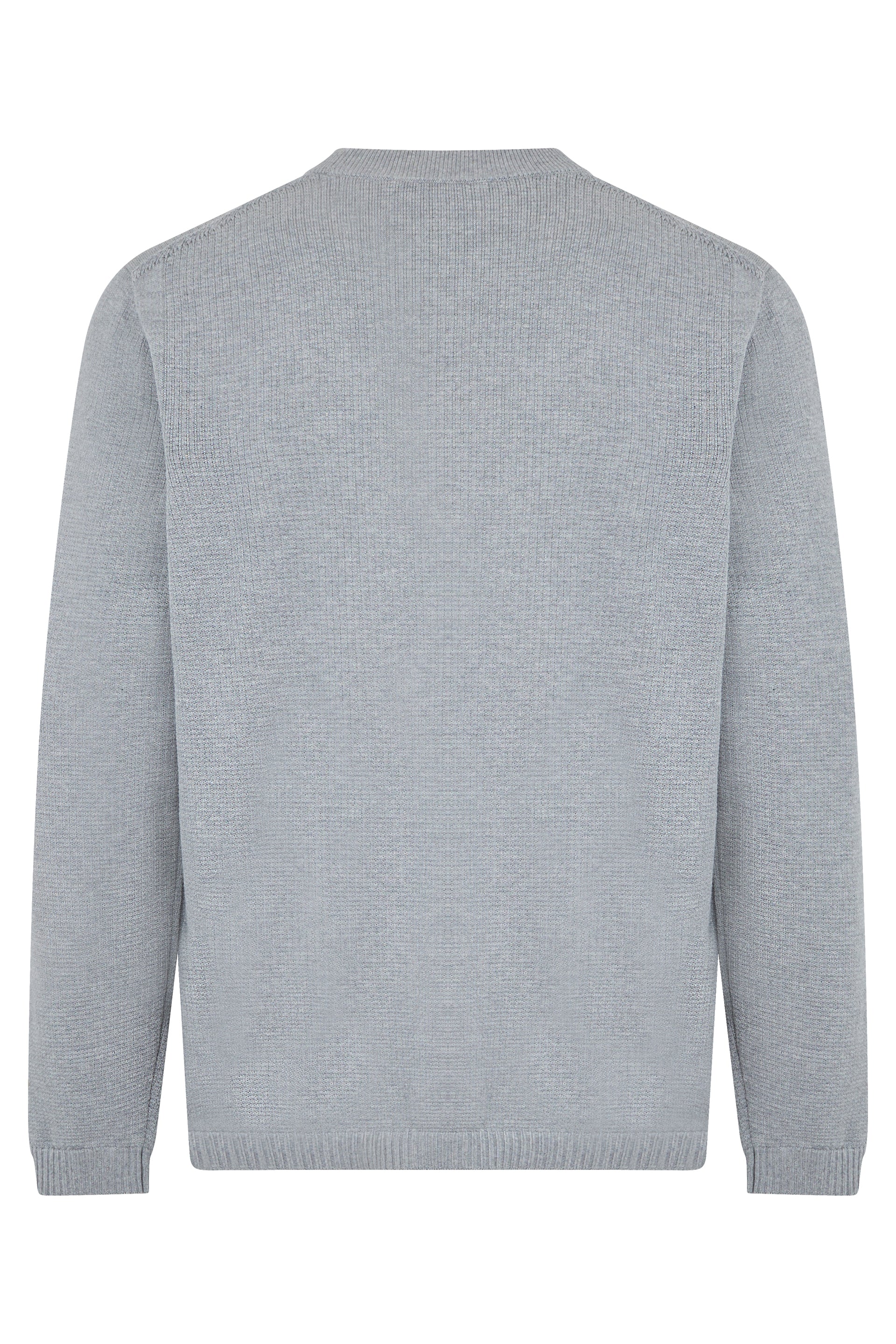 Crew neck sweater in cotton