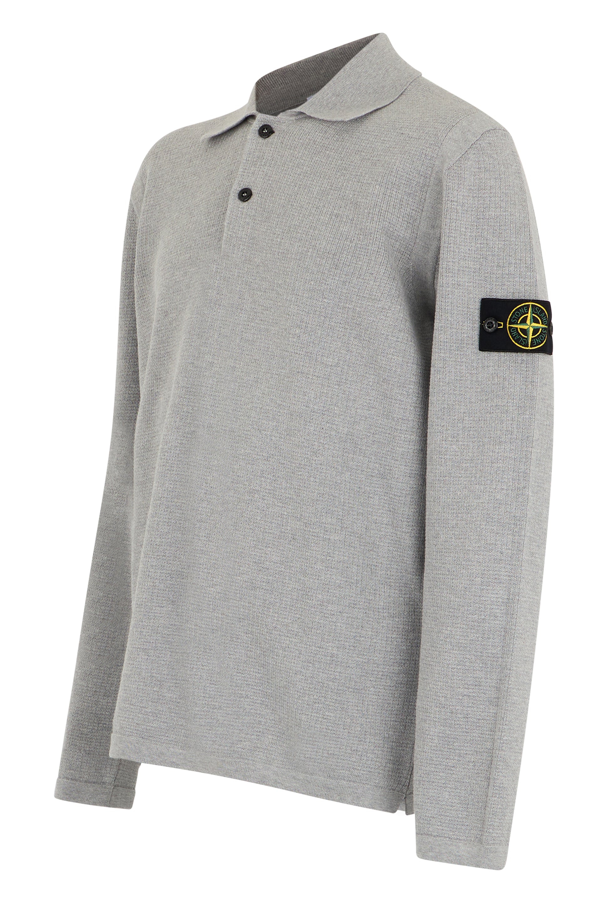 Polo sweater in cotton