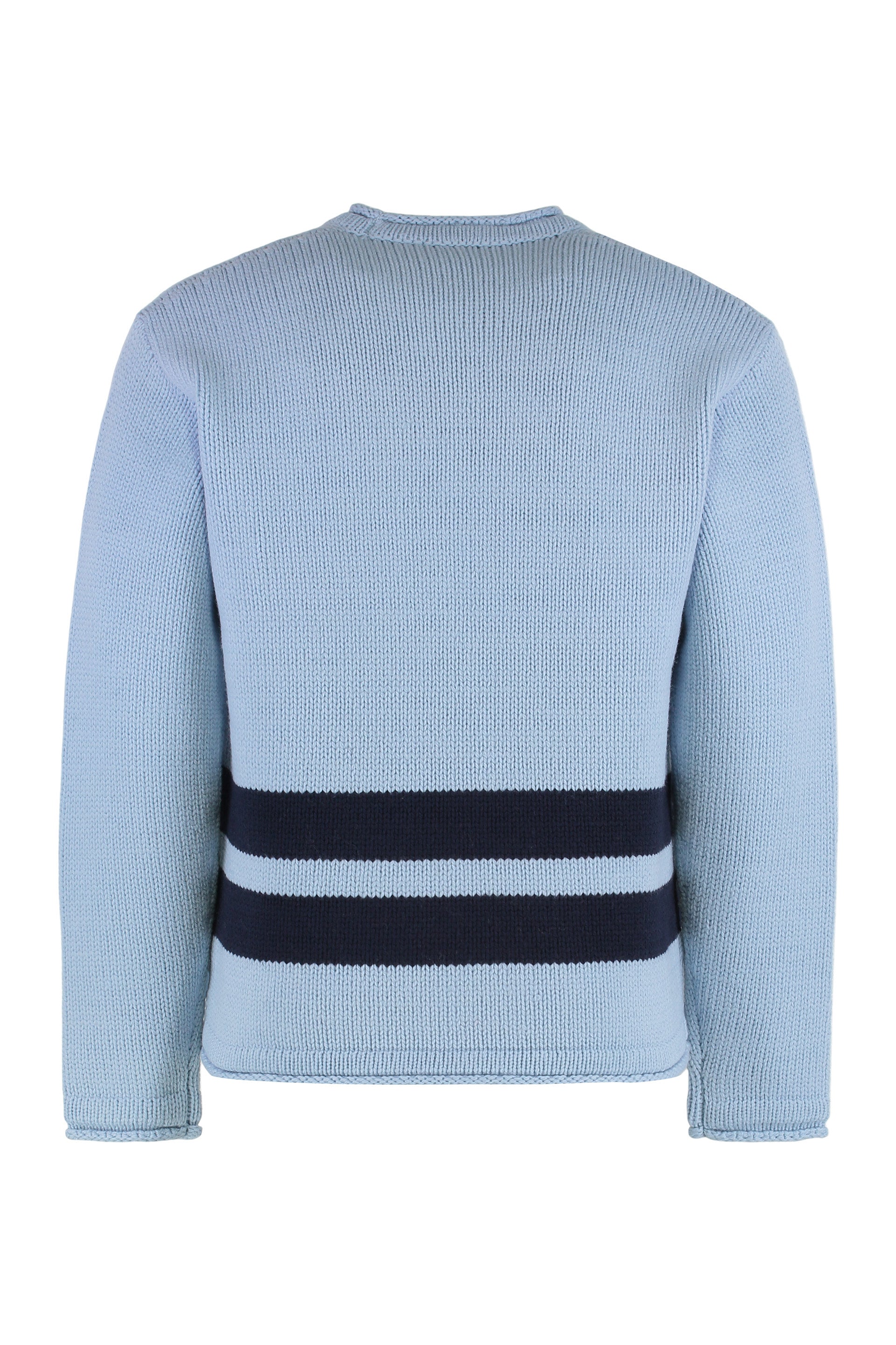 Wool crewneck sweater