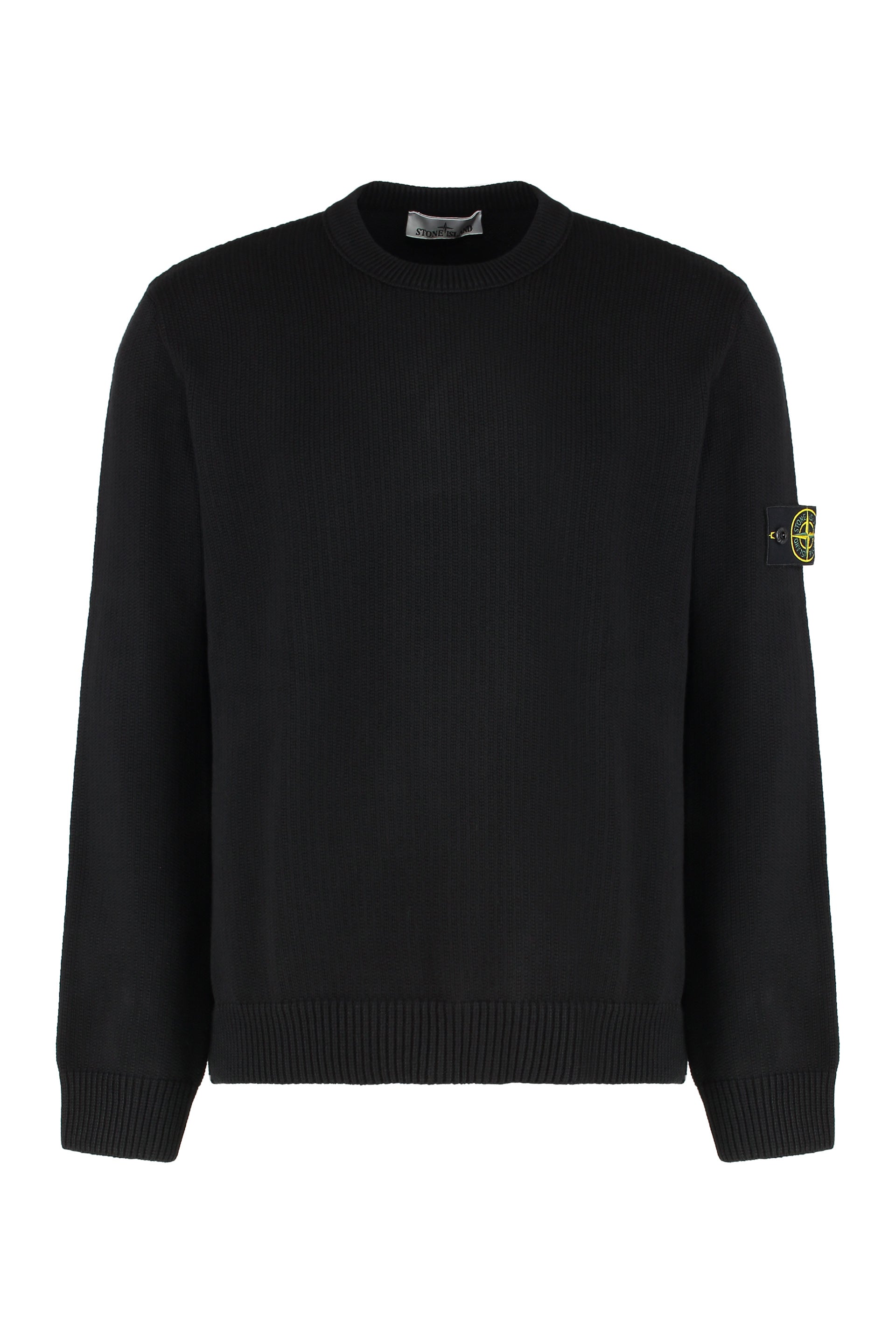 Crew neck sweater in cotton