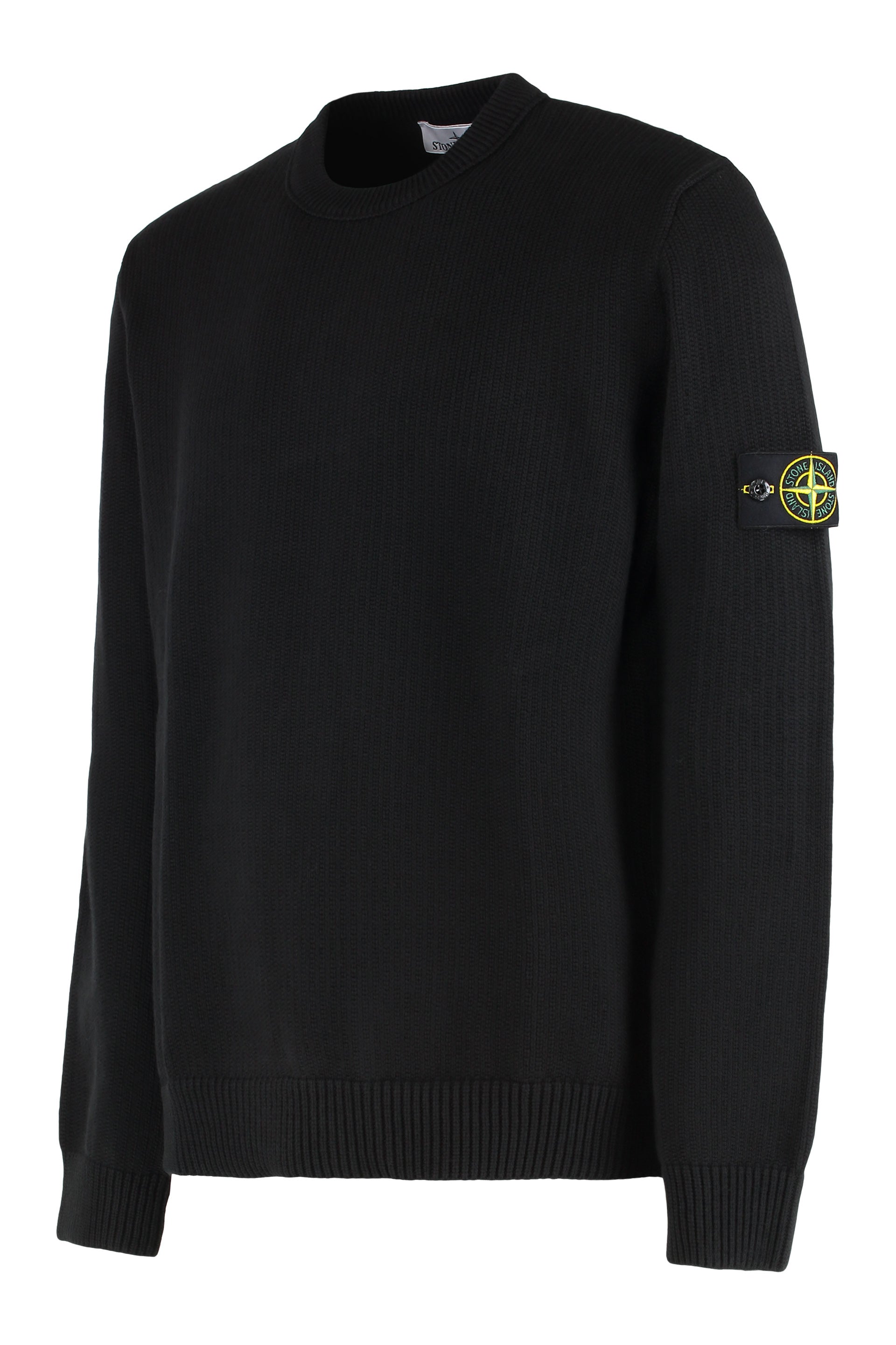 Crew neck sweater in cotton