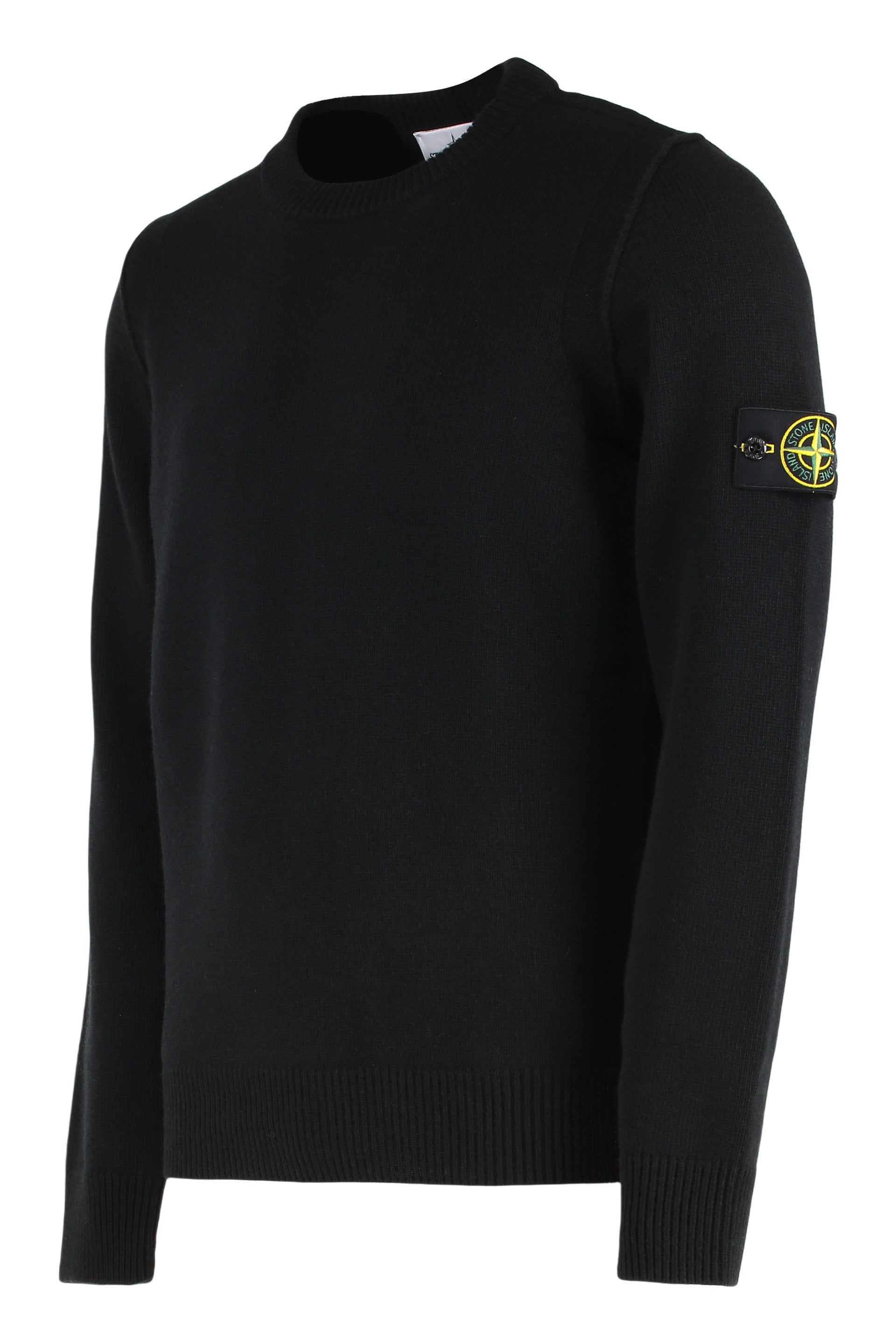 Wool crew neck sweater
