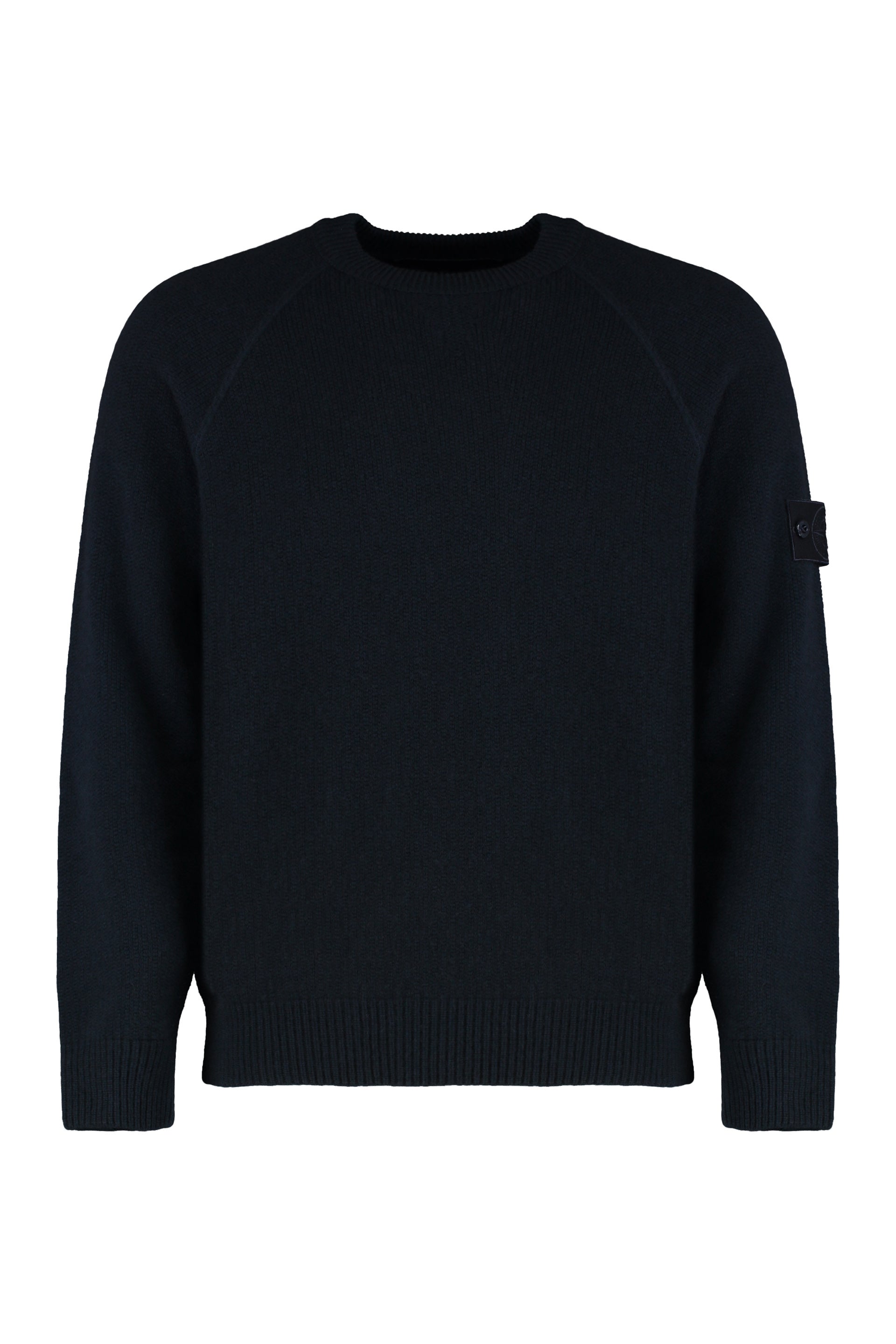 Crew neck sweater in cashmere