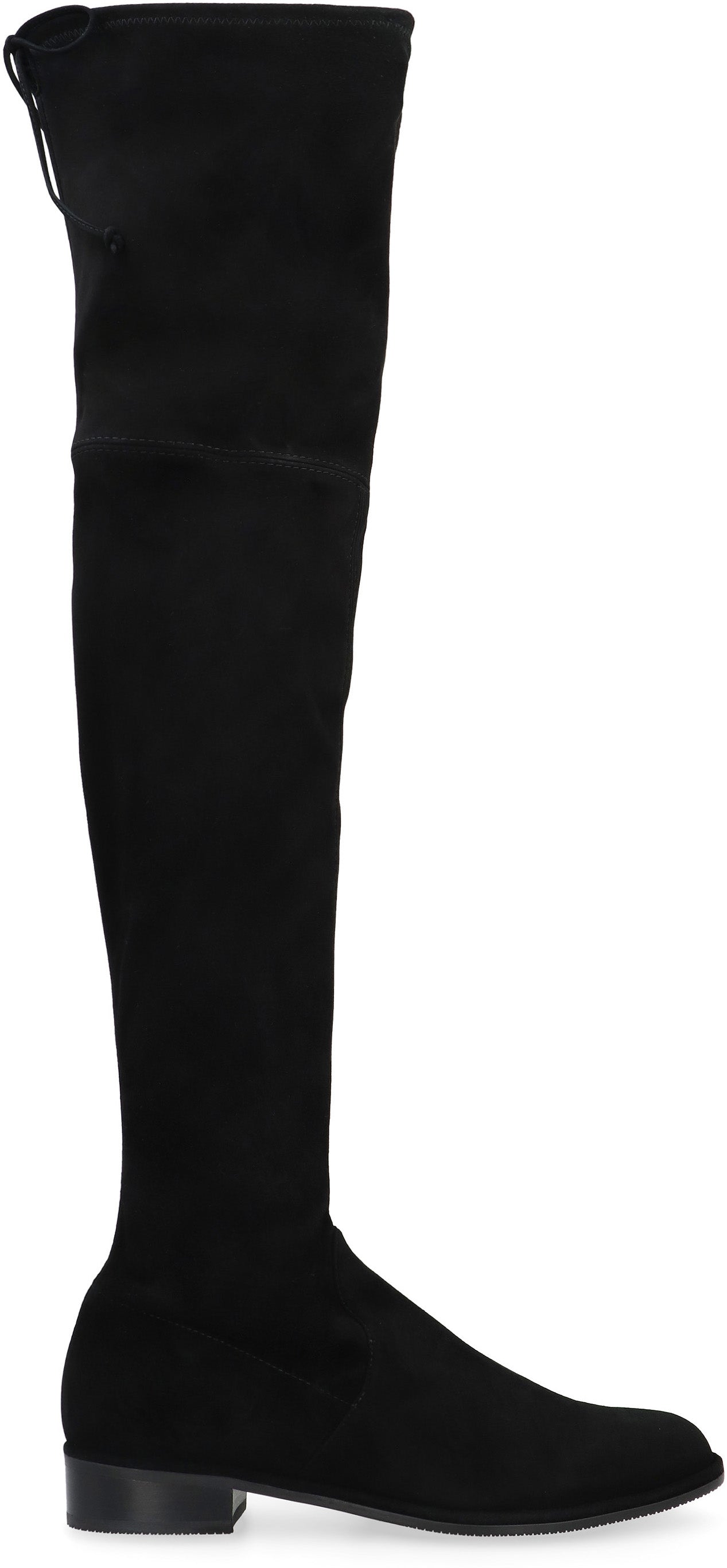 Lowland Stretch suede over the knee boots