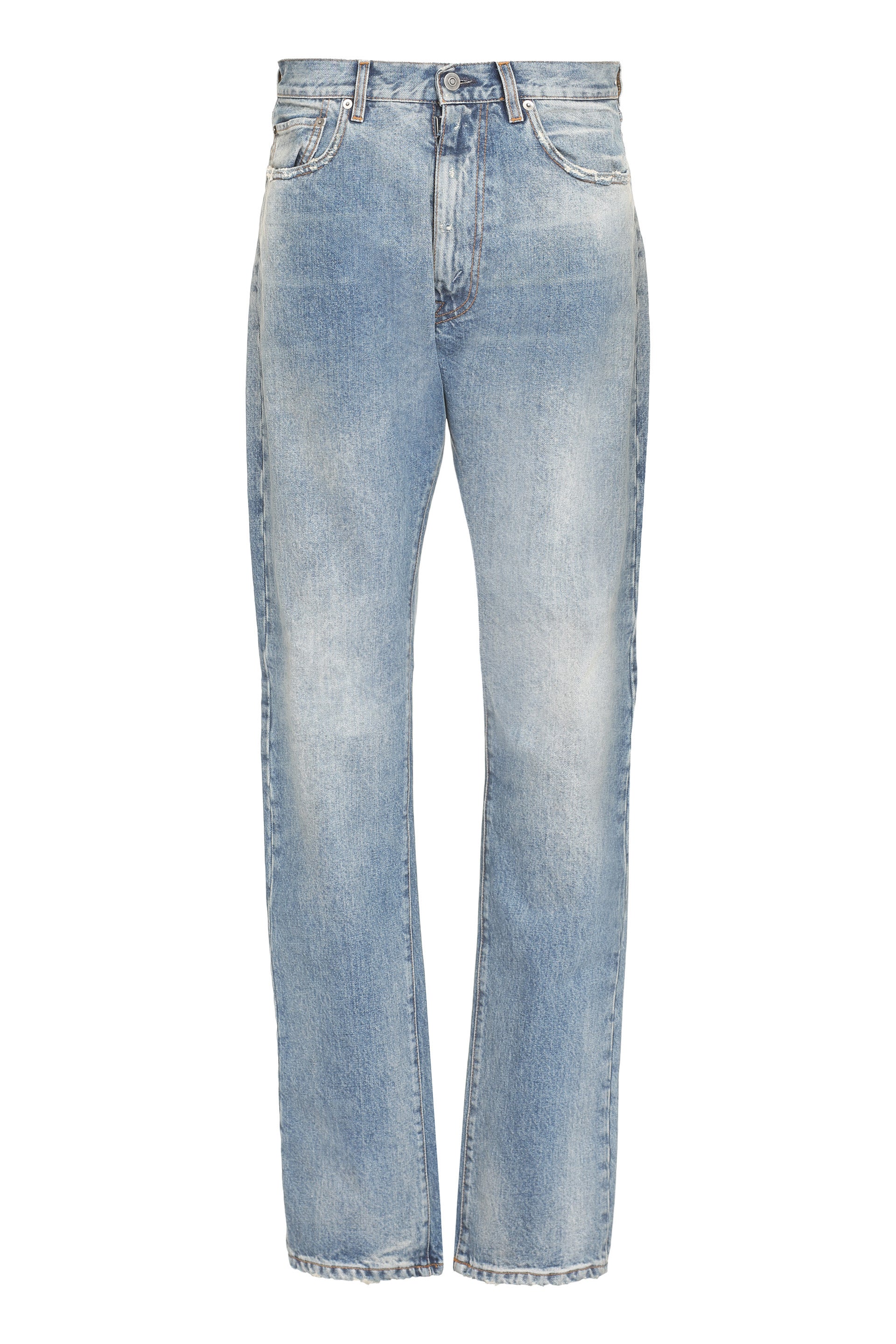 Straight leg jeans