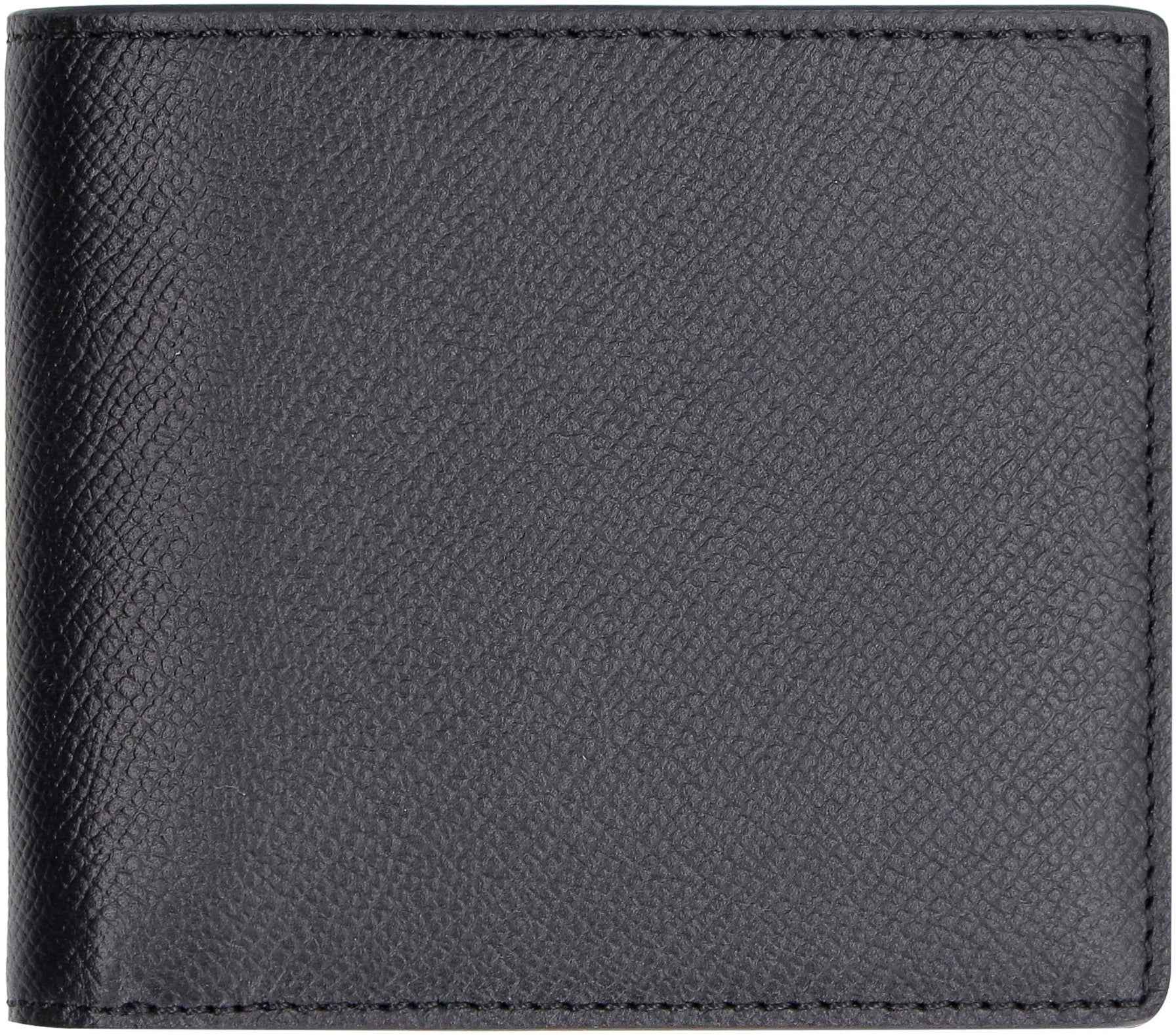 Leather flap-over wallet