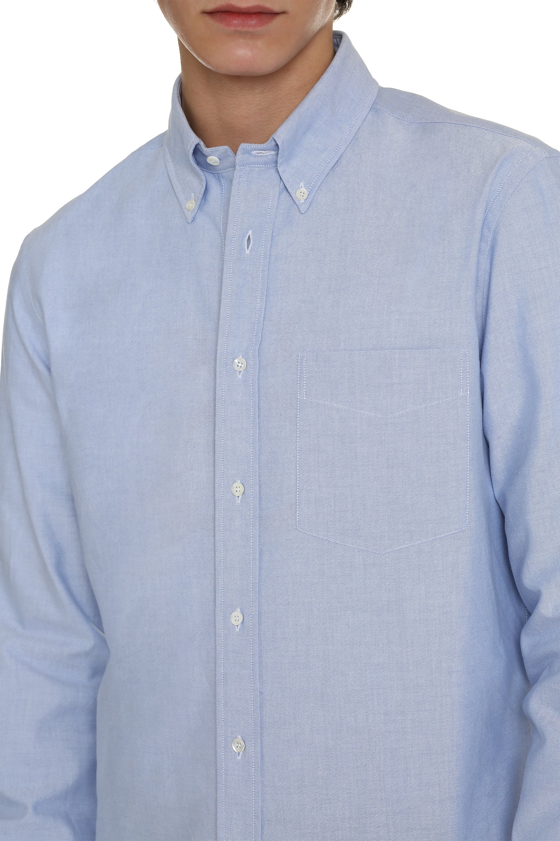 Cotton poplin shirt