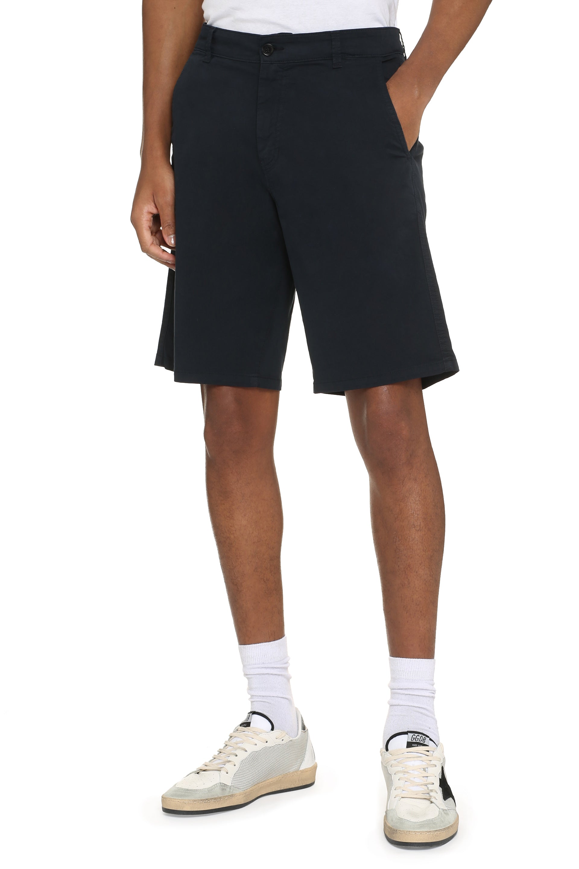 Cotton bermuda shorts