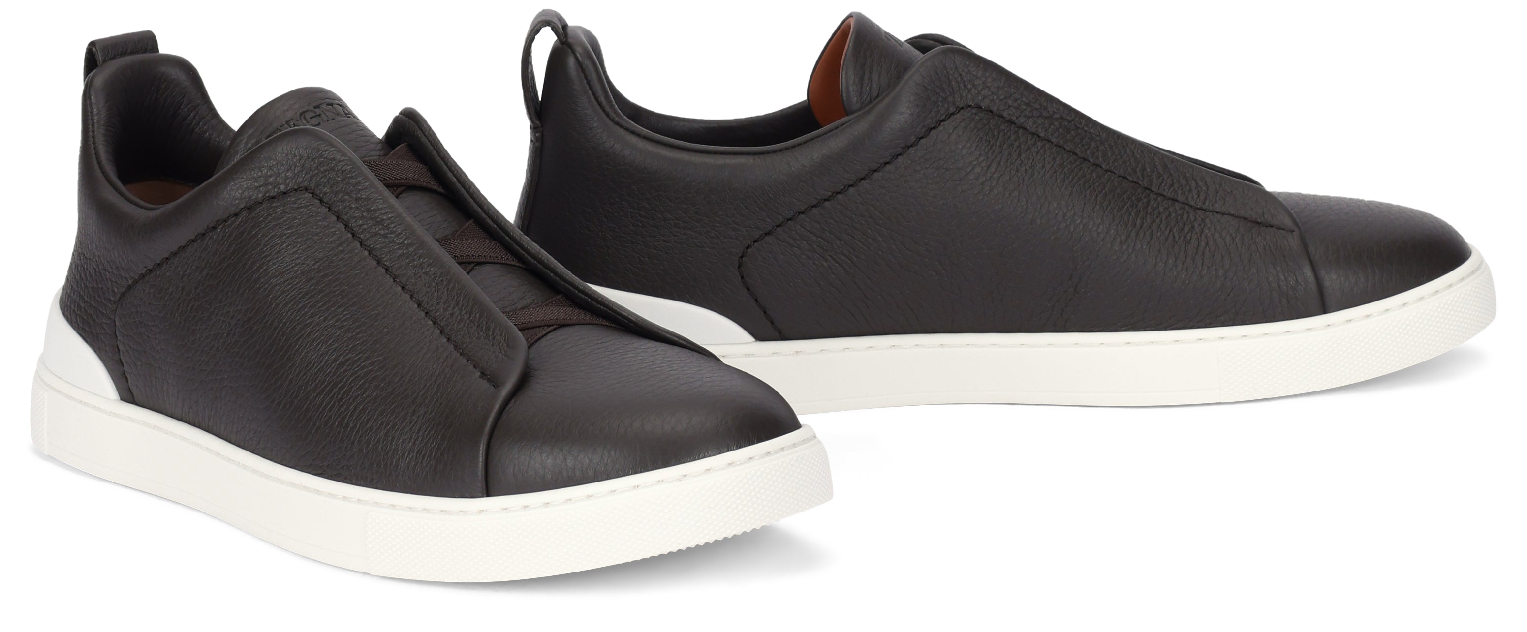 Sneakers Triple Stitch in calf leather