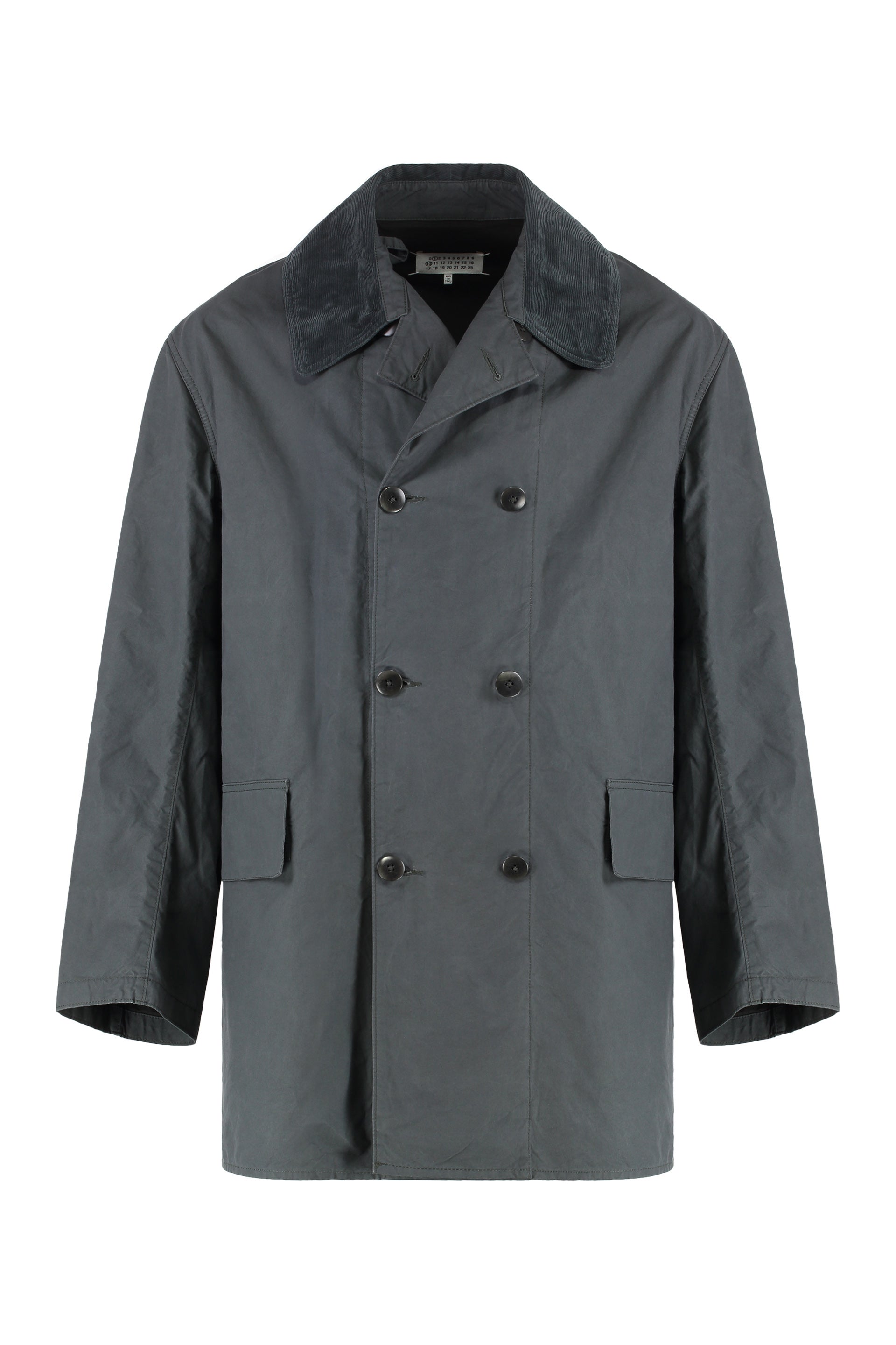 Button-front cotton jacket