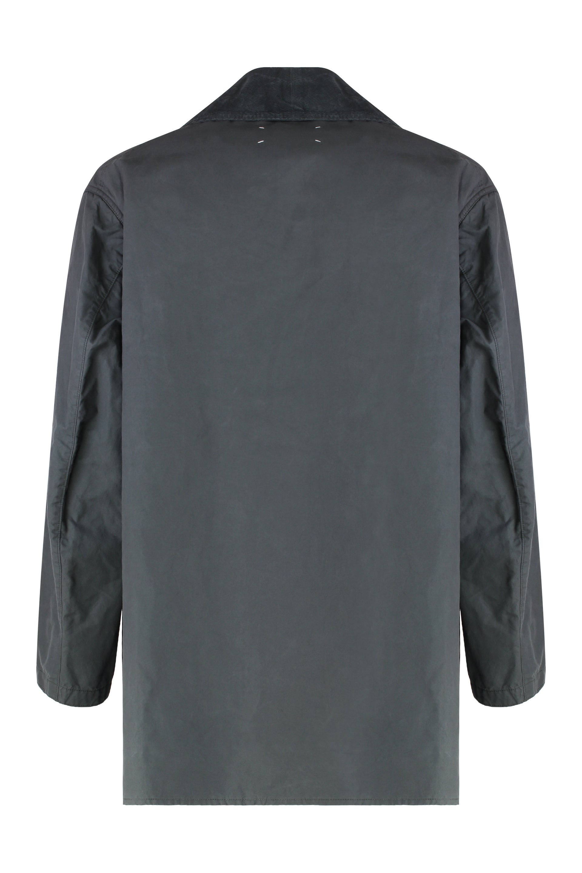 Button-front cotton jacket