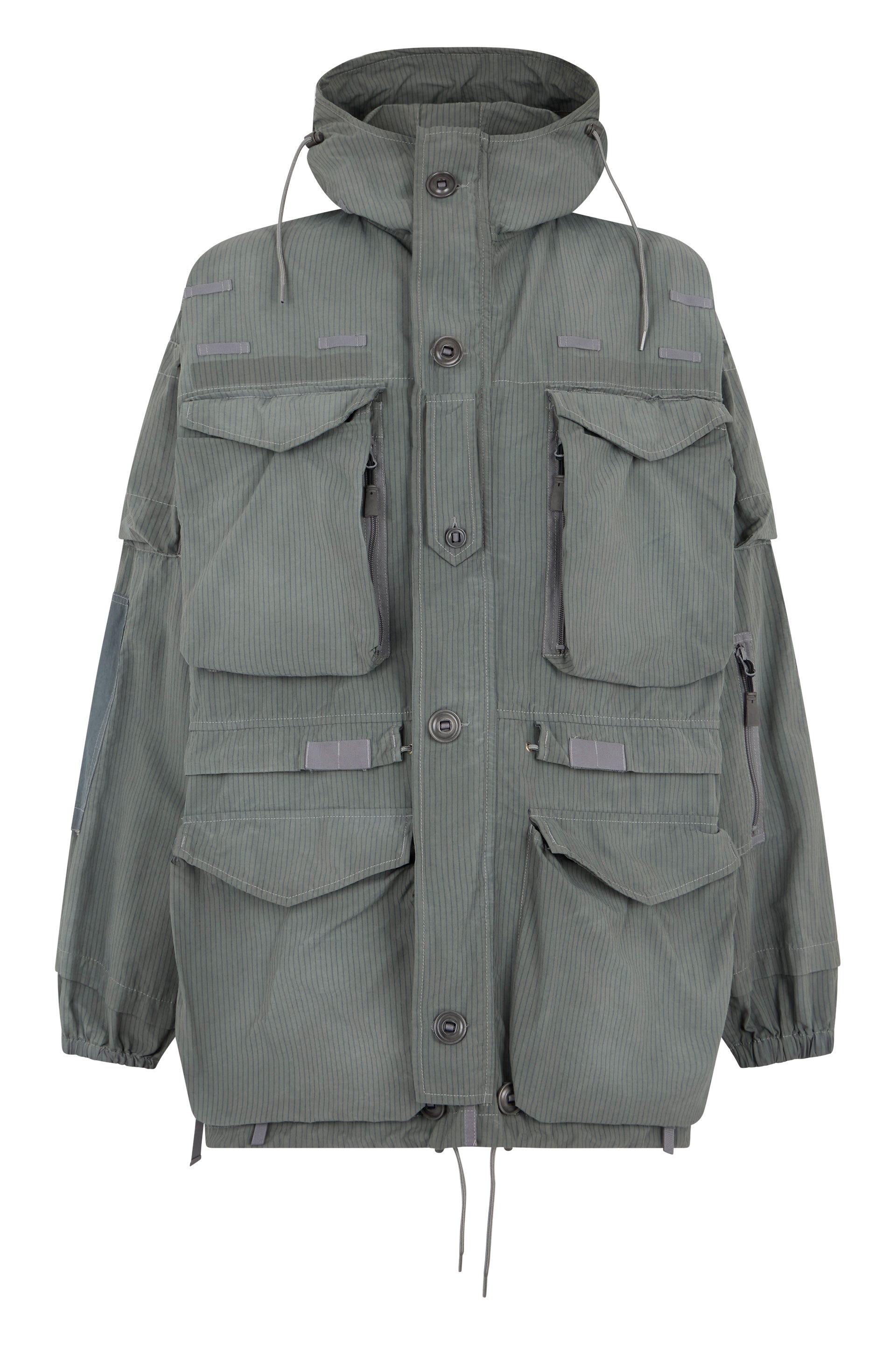 Oversized Parka in Technical Cotton