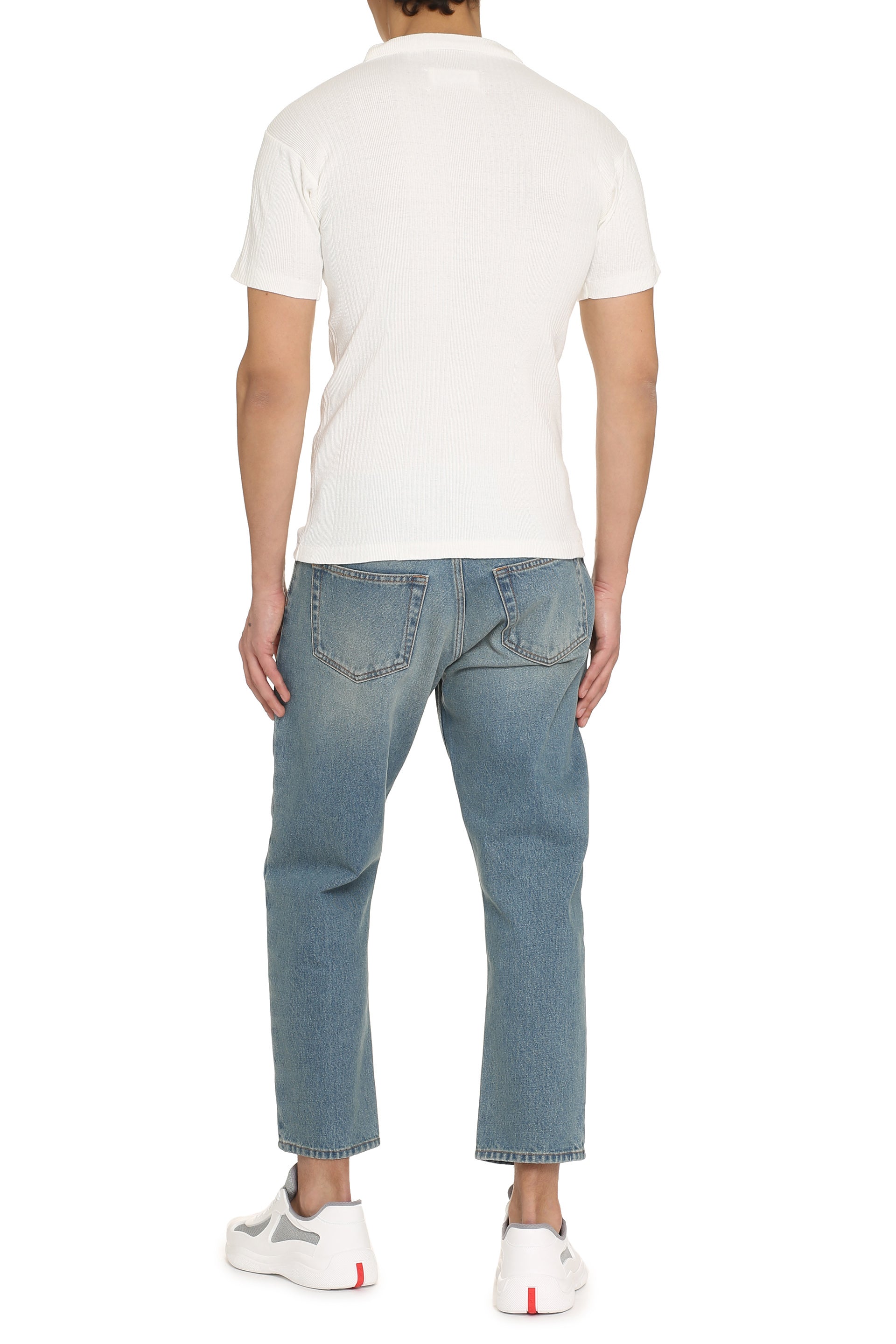 Cotton knit T-shirt