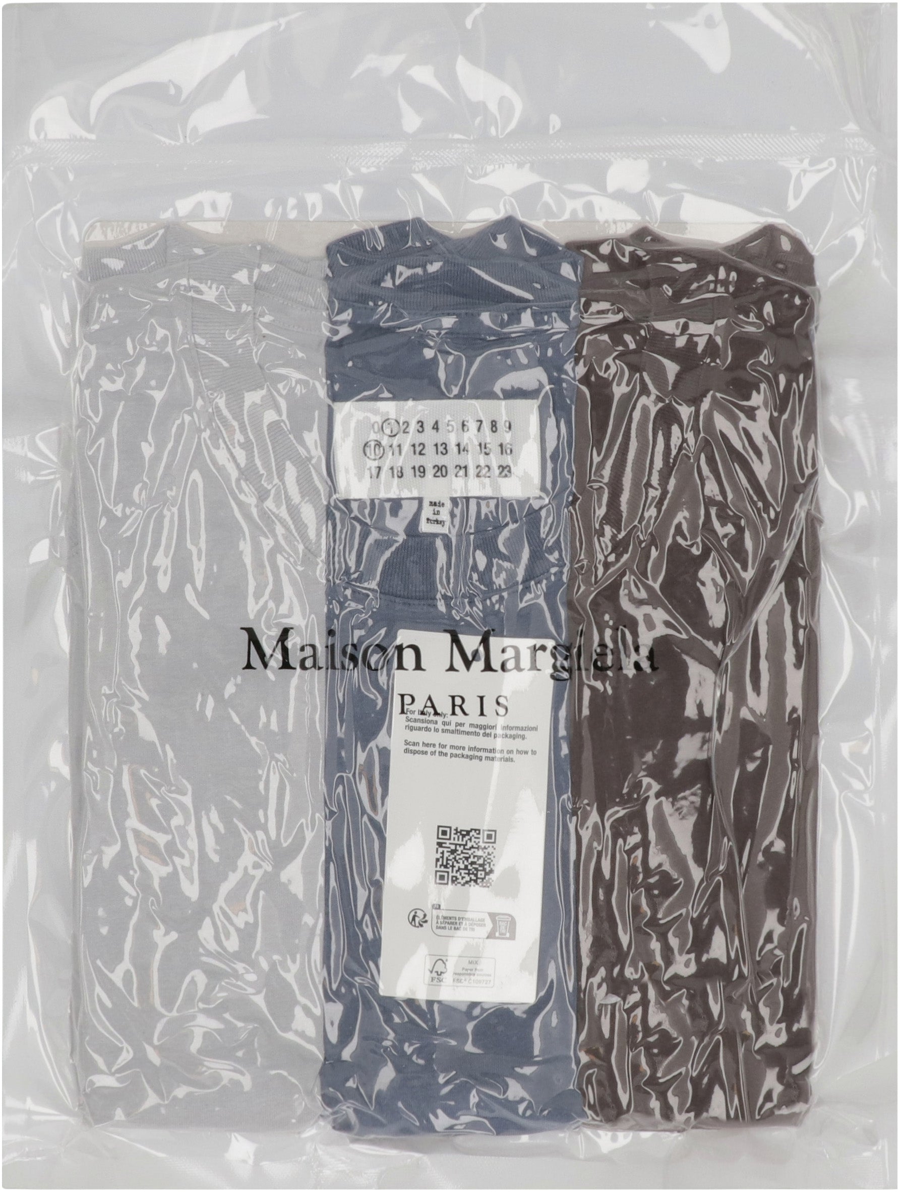 Set of three cotton t-shirts