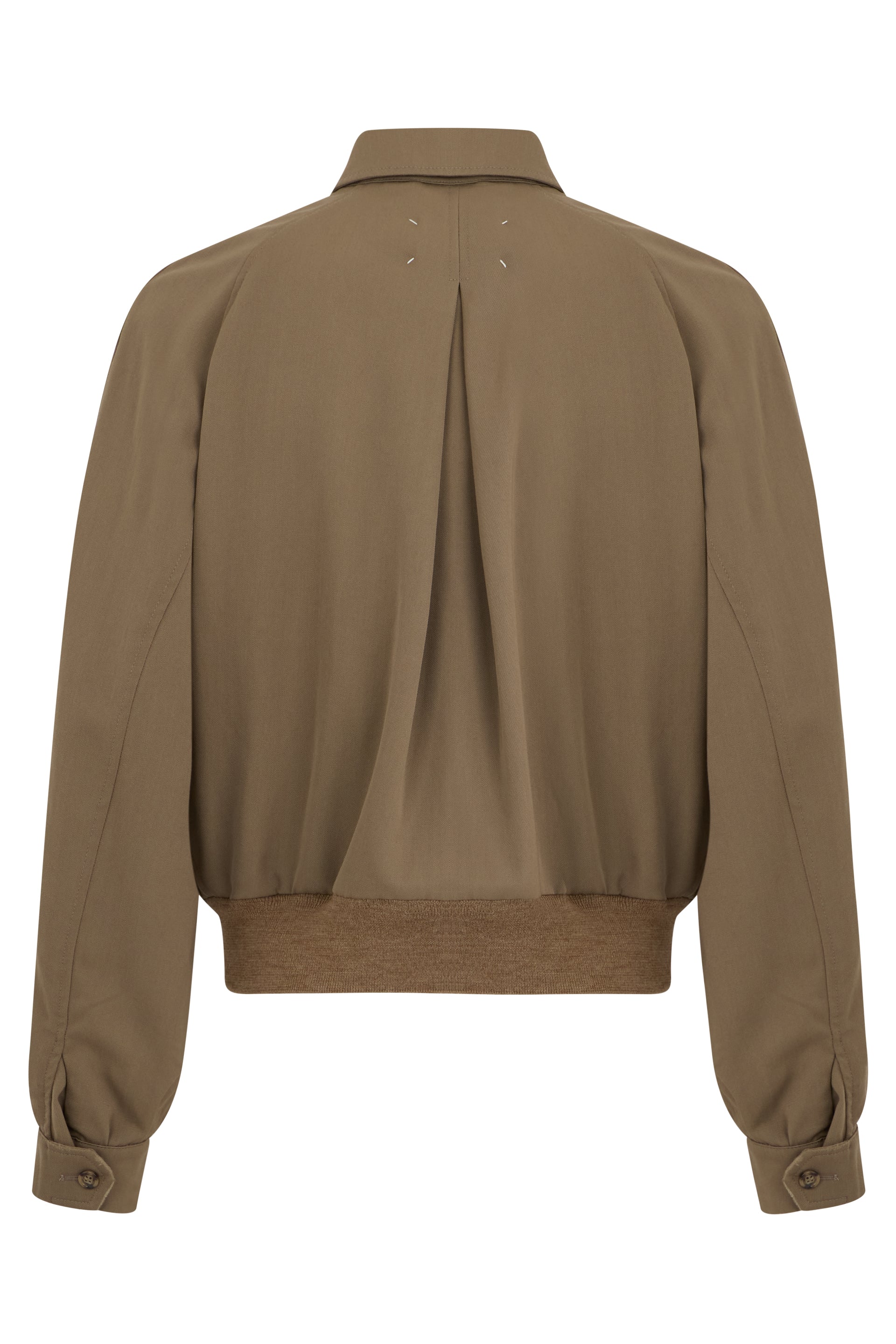 Wool bomber jacket
