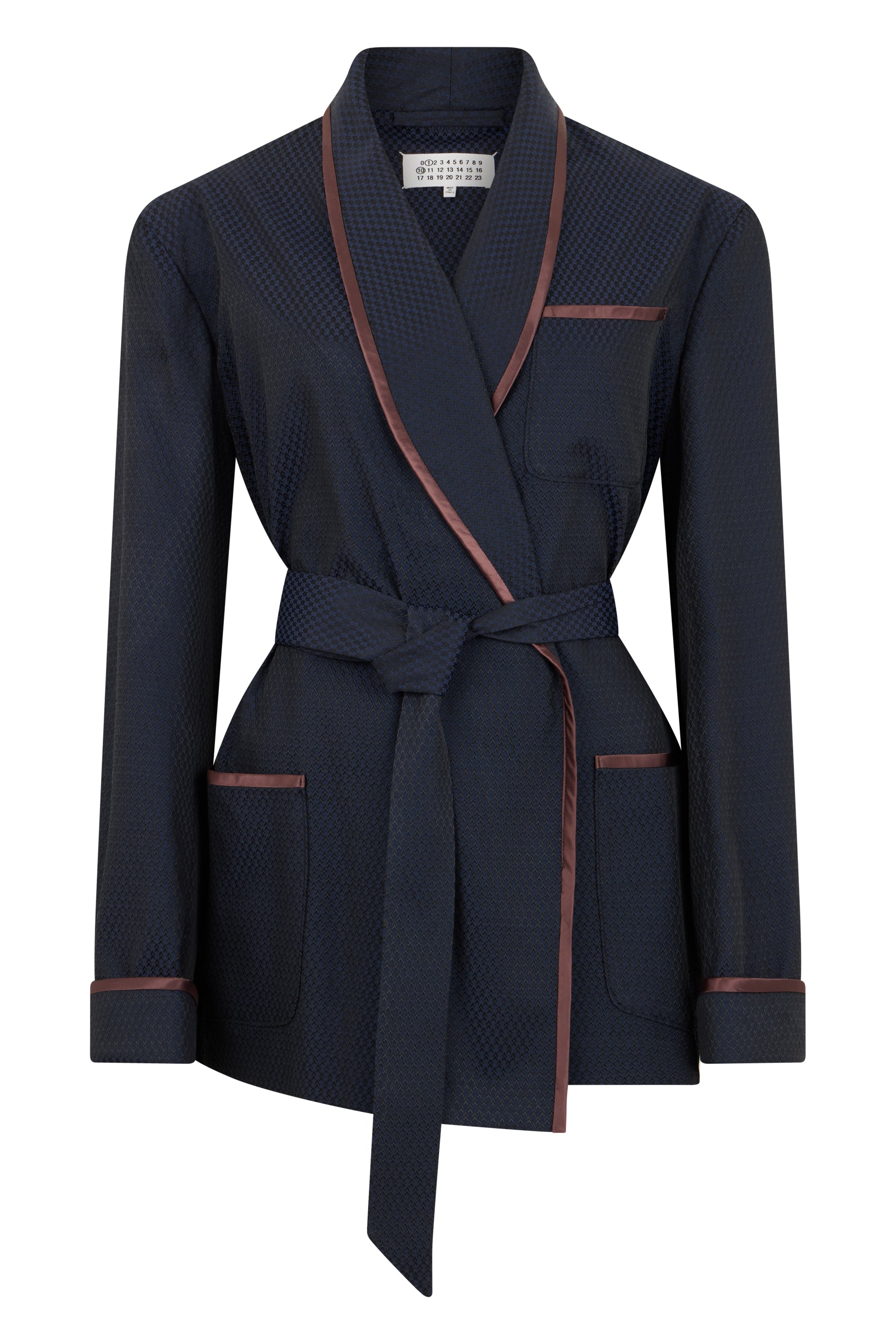Jacket made of wool and polyester