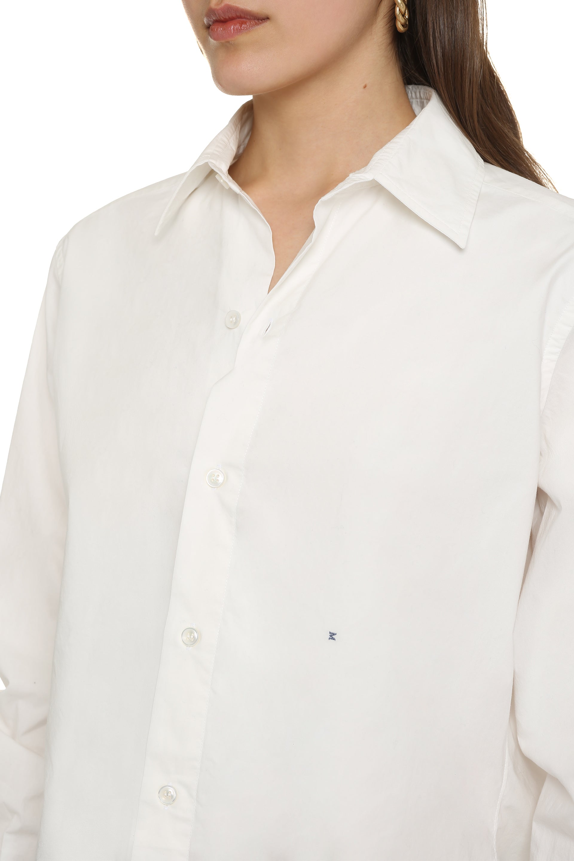 Long sleeve cotton shirt