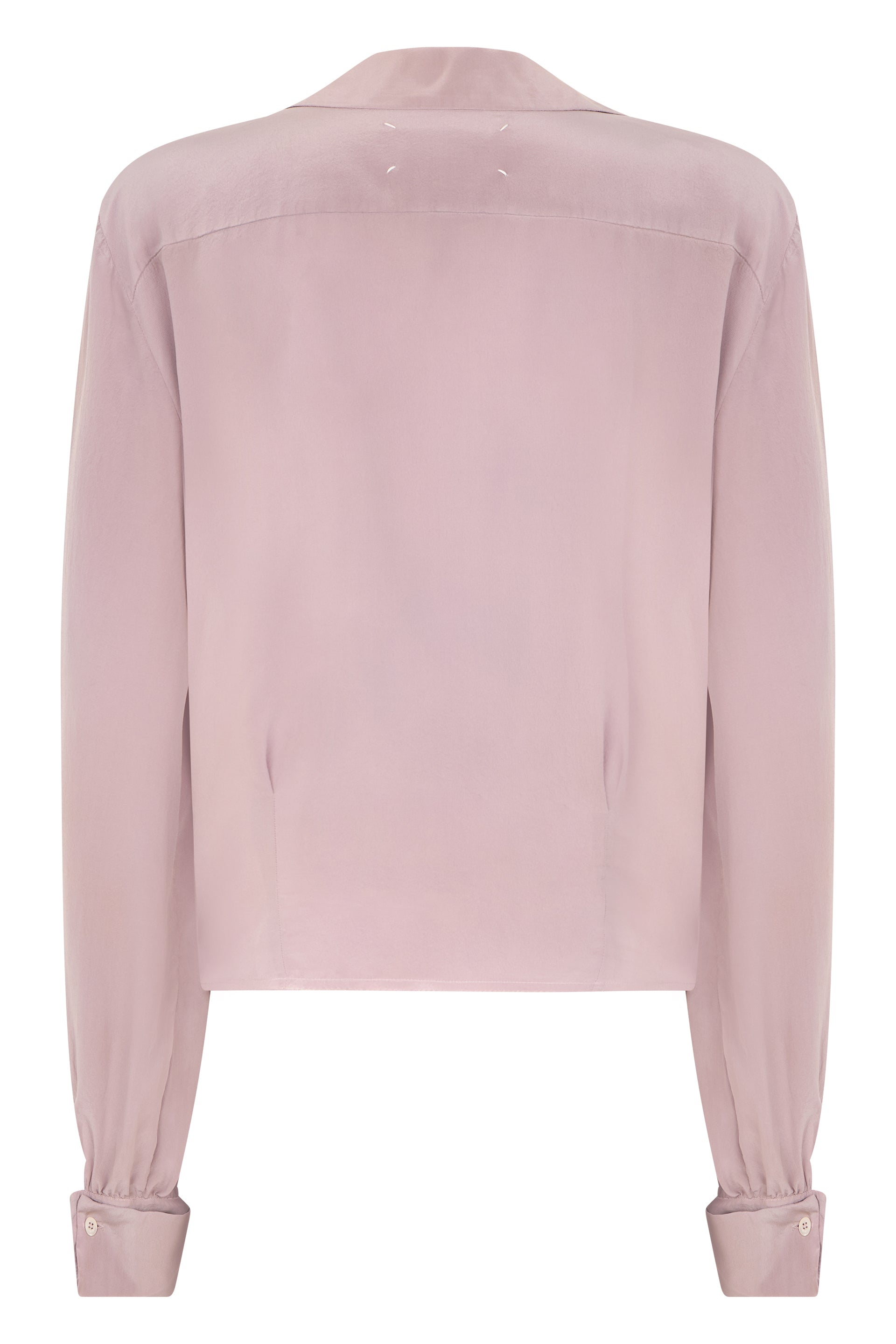 Silk satin shirt