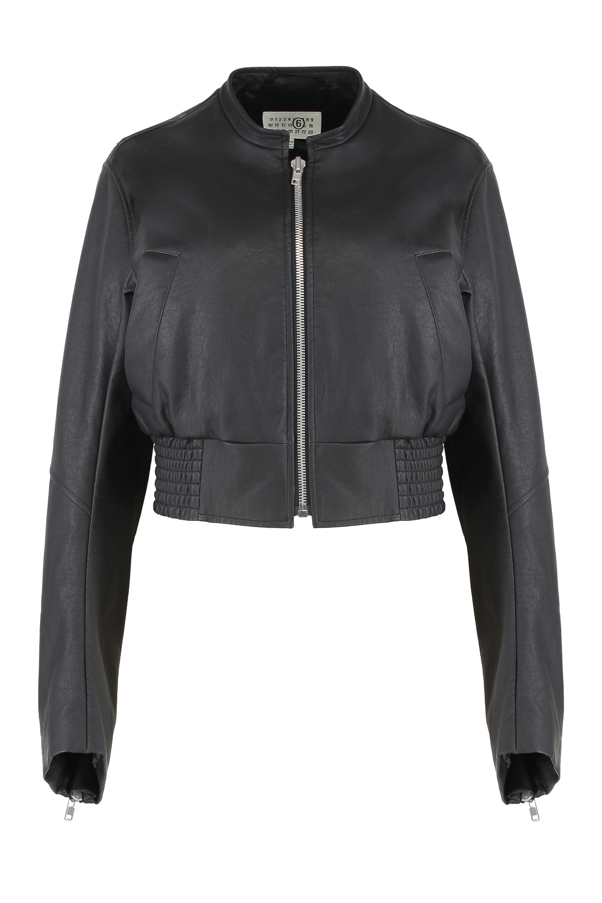 Eco-leather bomber