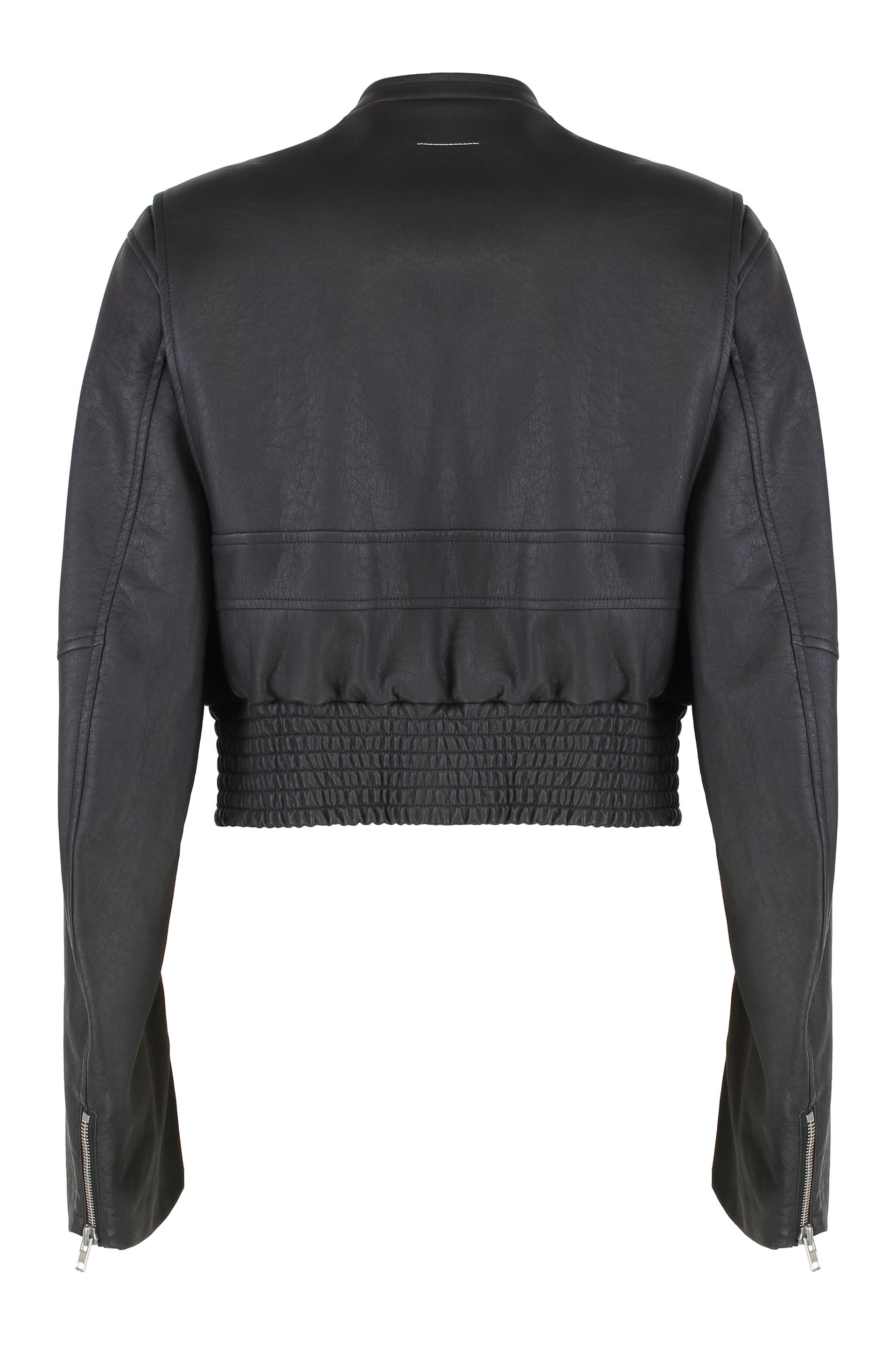 Eco-leather bomber
