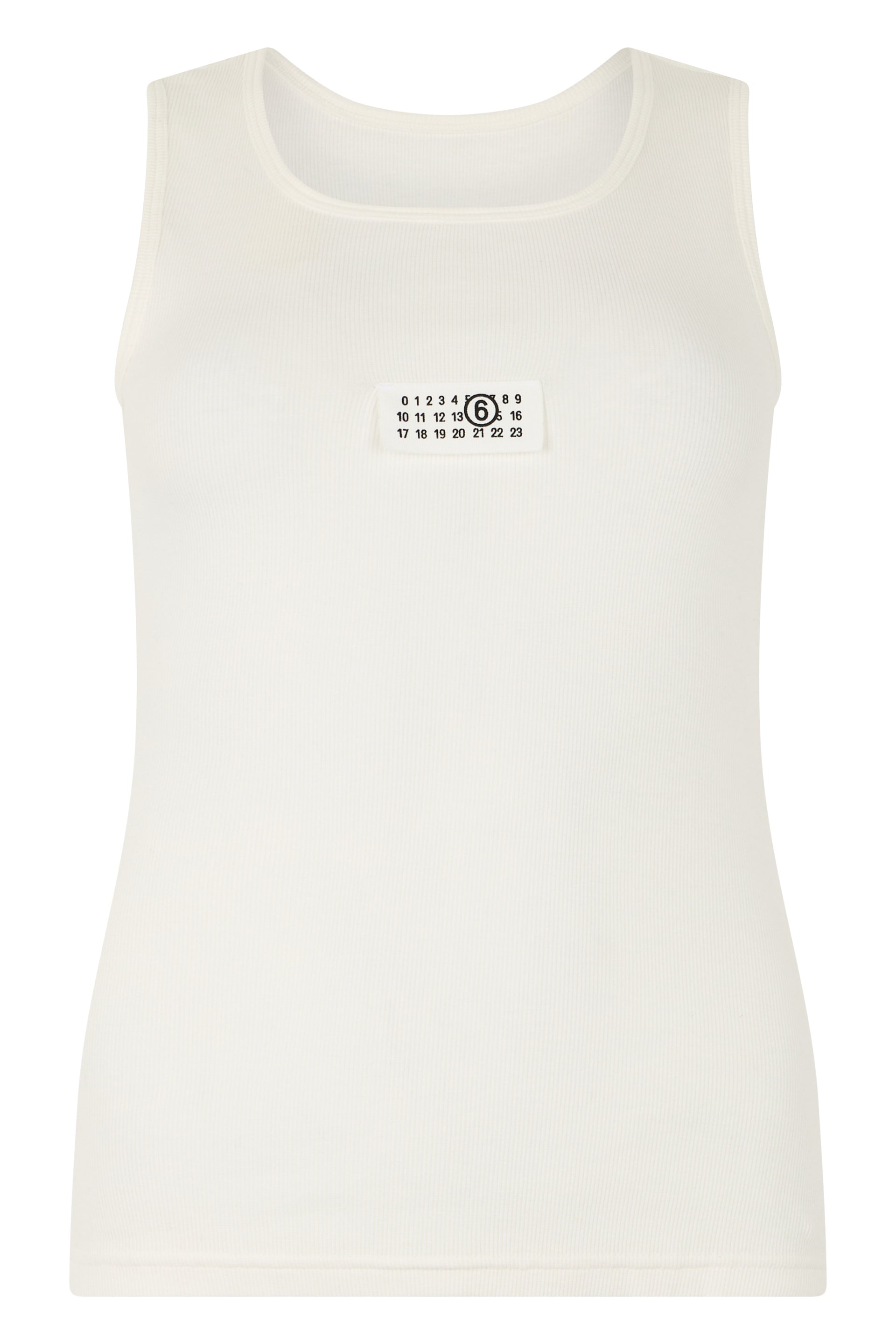 Ribbed cotton top