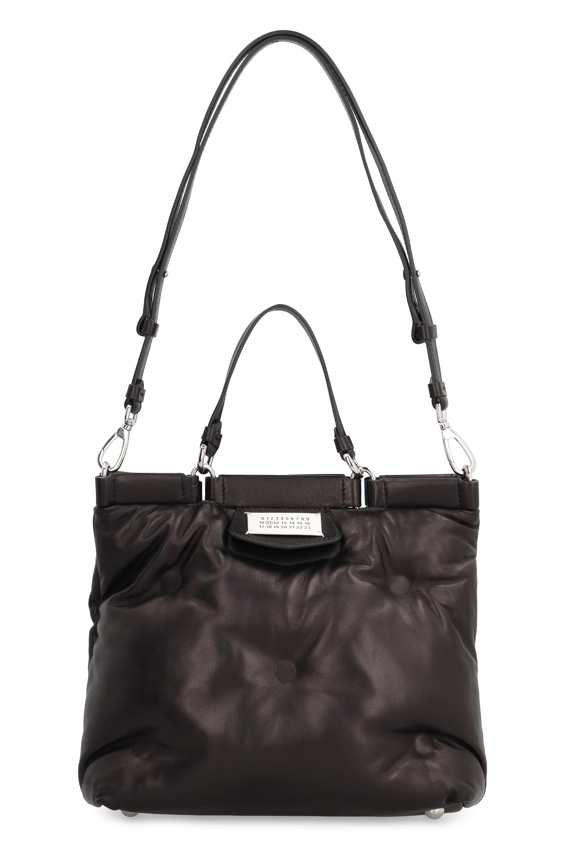 Glam Slam Smal Smooth leather tote bag