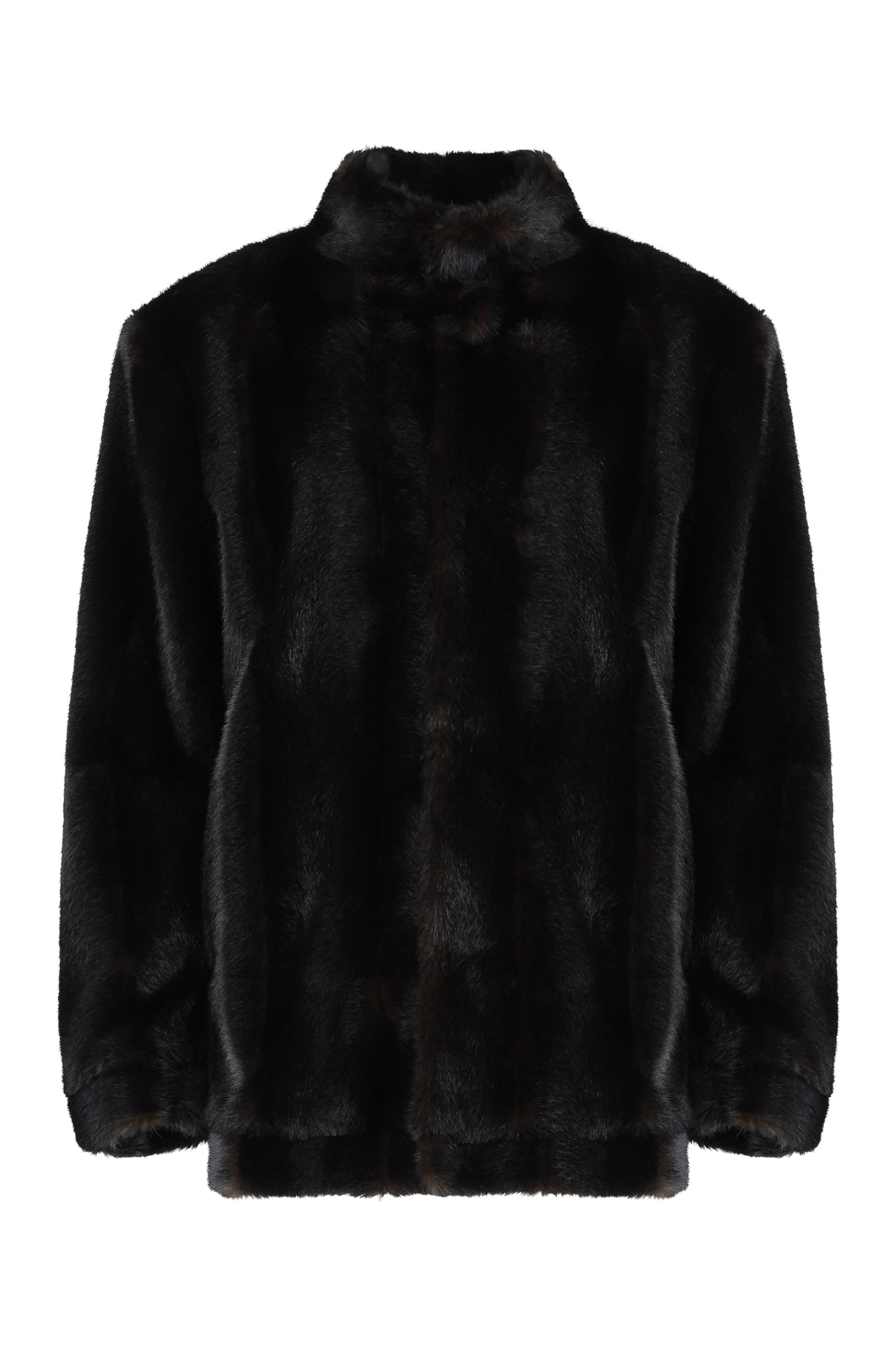 Faux fur jacket