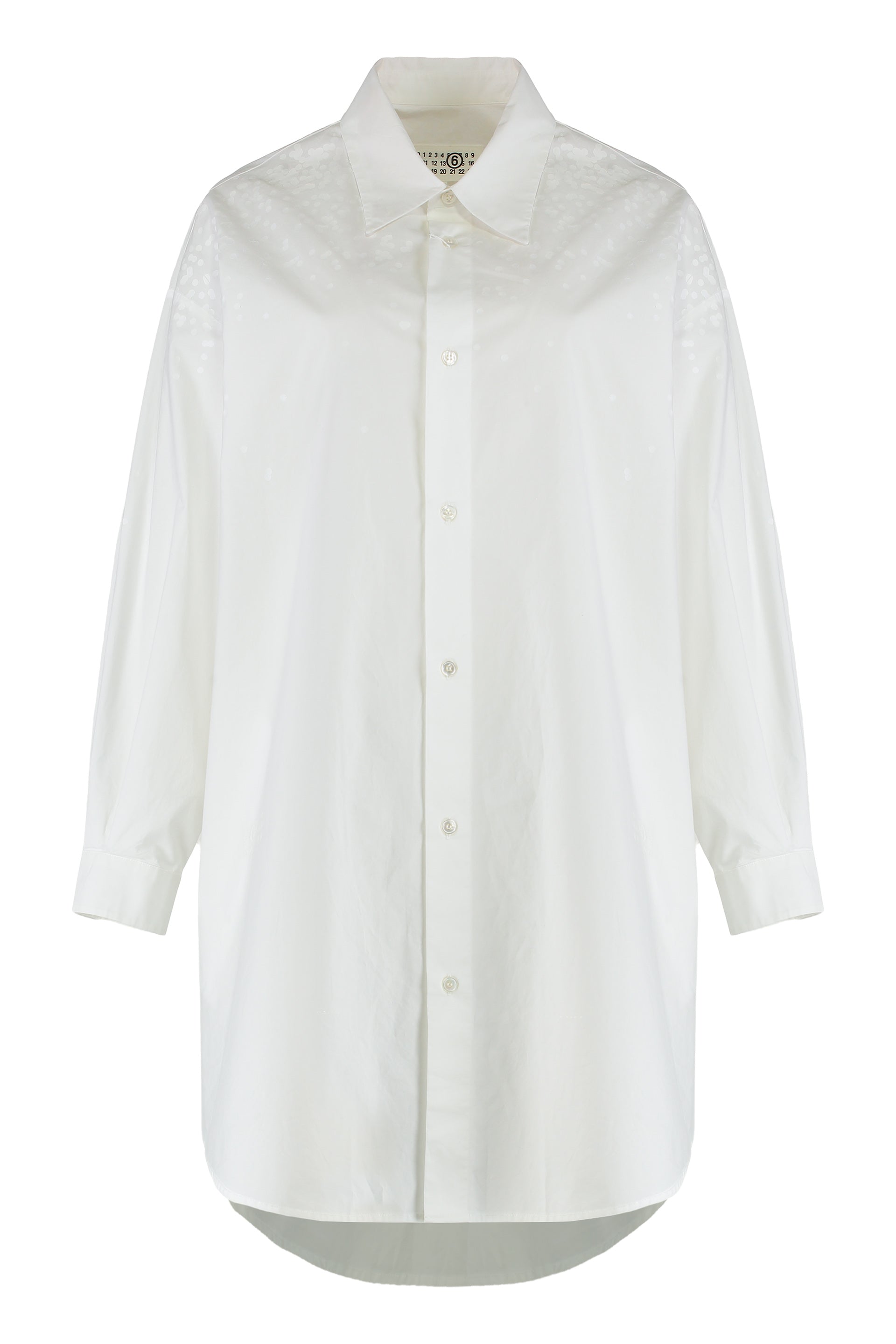 Oversized cotton shirt