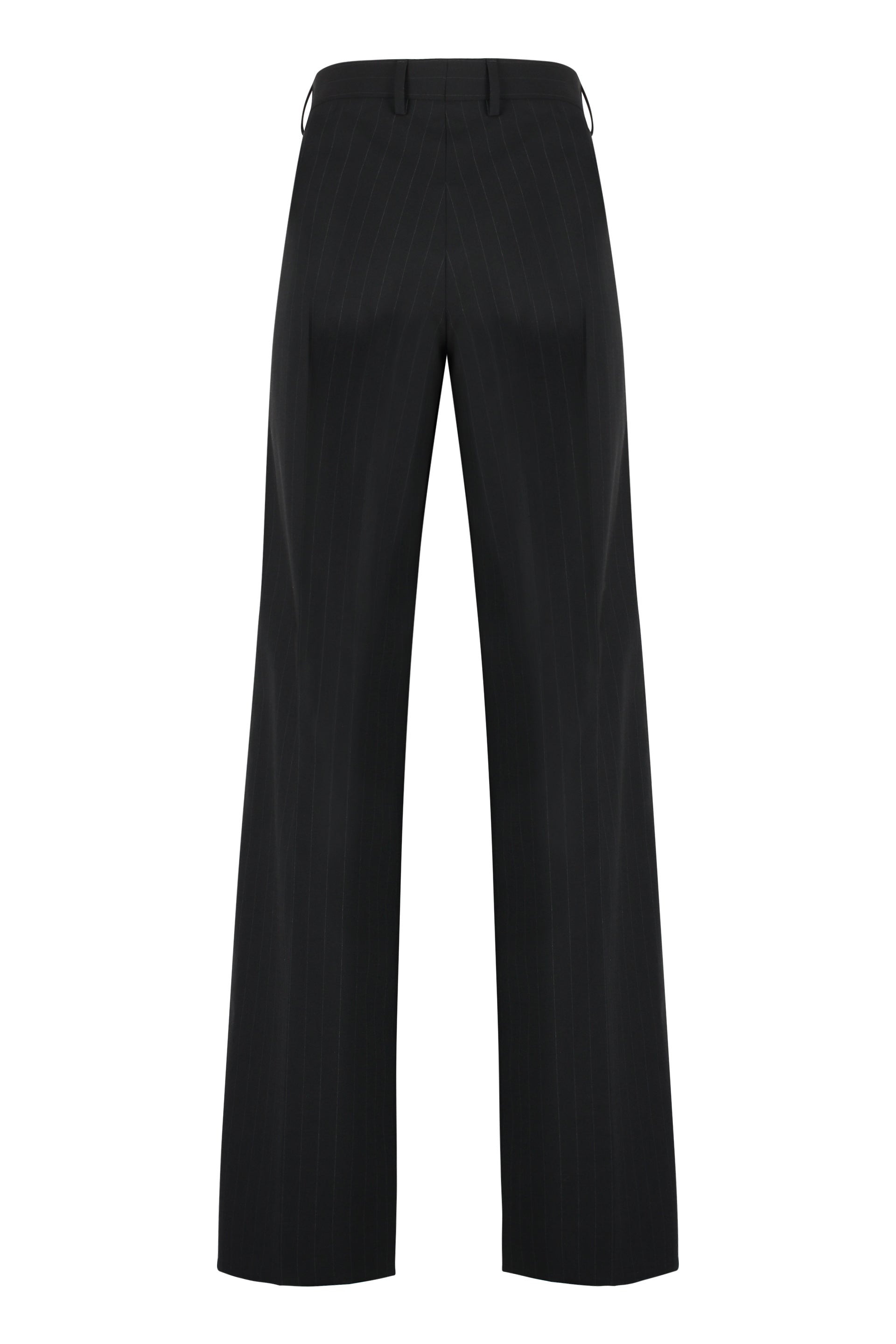 Wool blend trousers