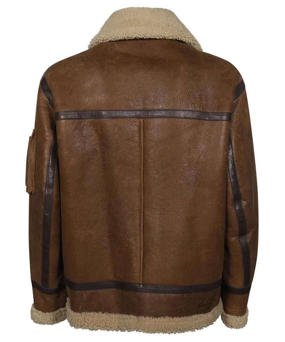 Short sheepskin jacket