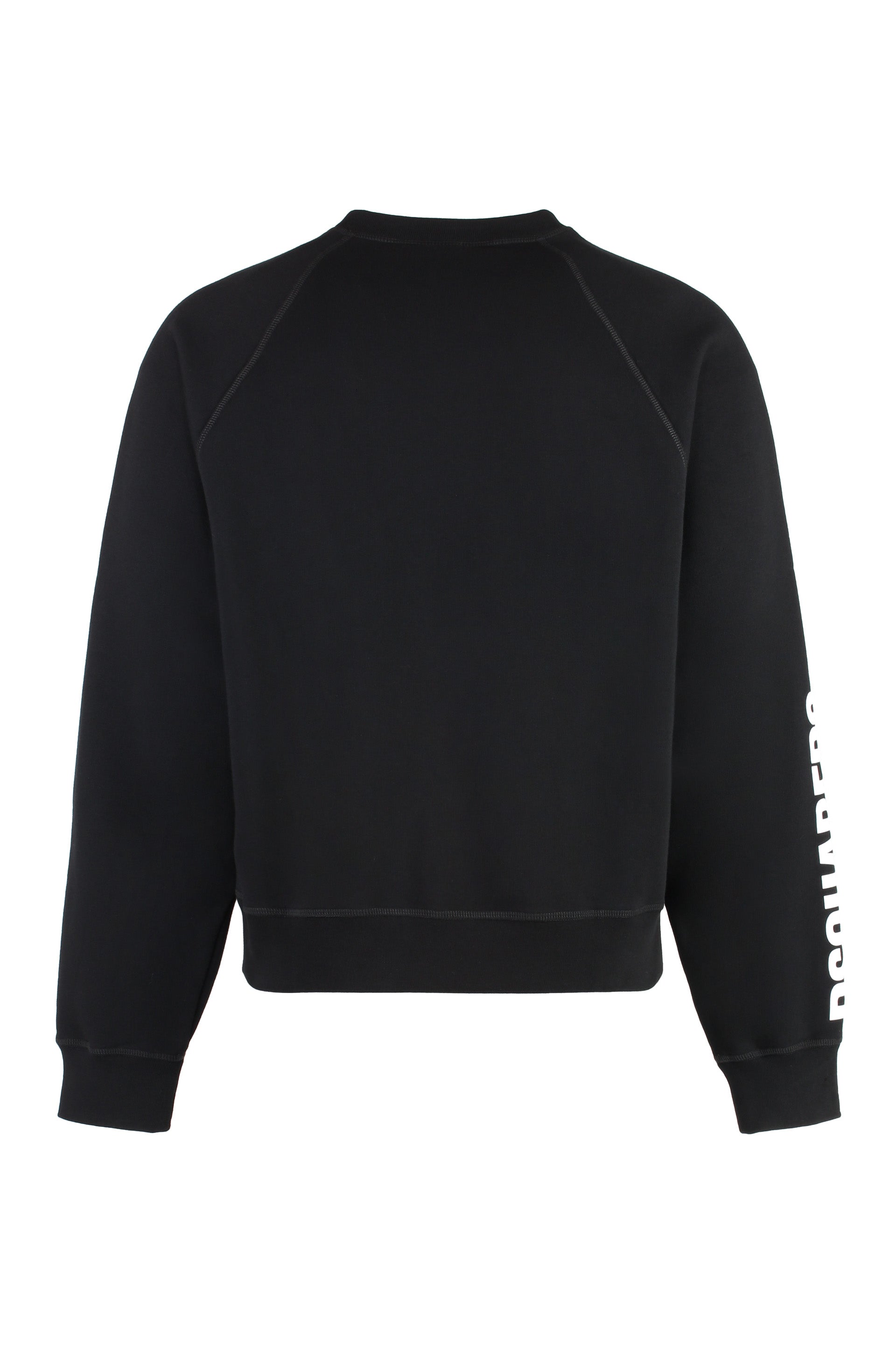 Cotton crew-neck sweatshirt