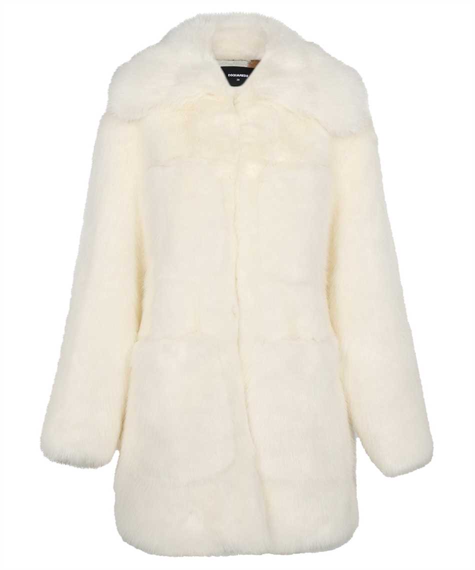 Faux fur coat