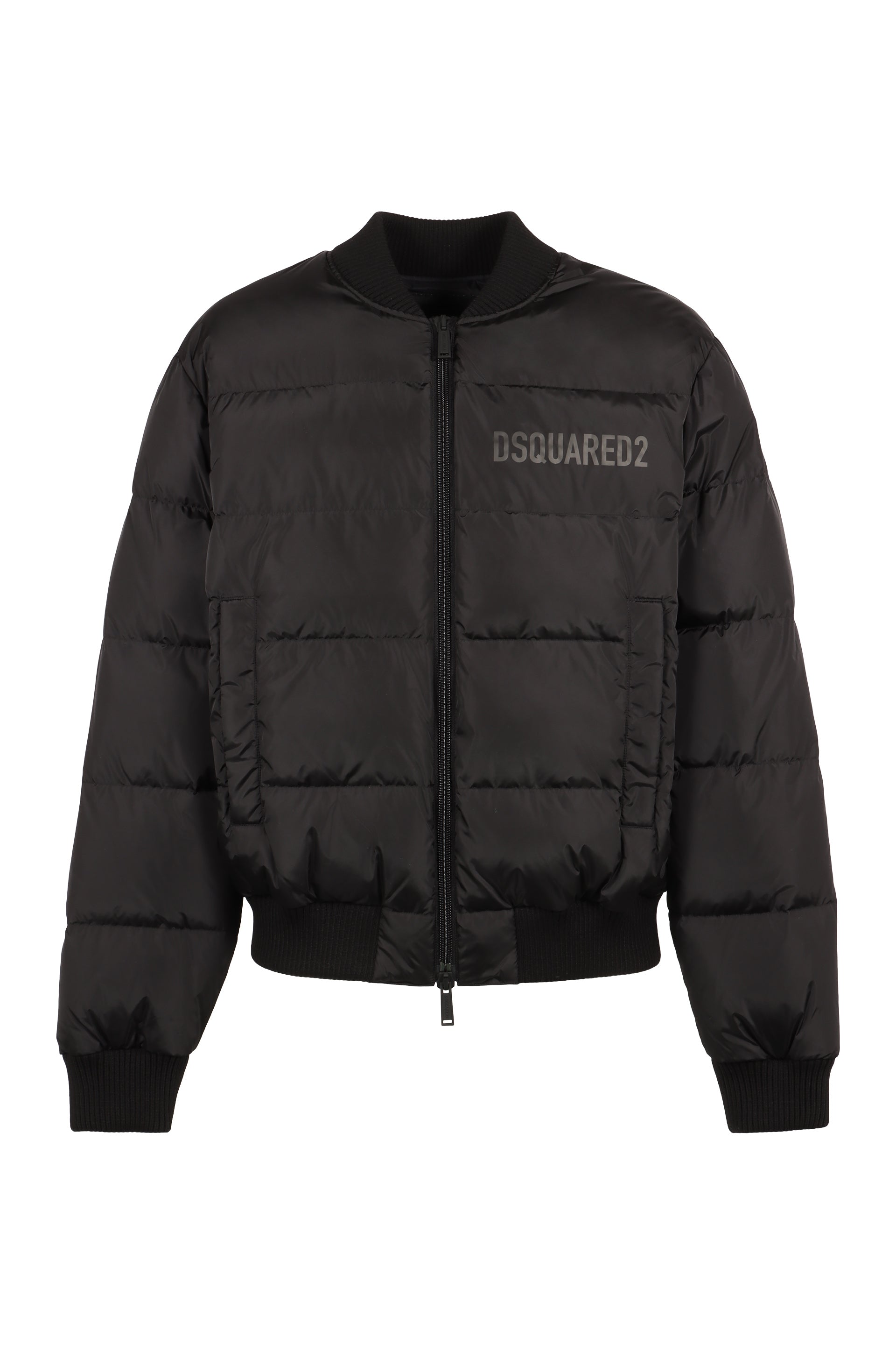 Padded bomber jacket