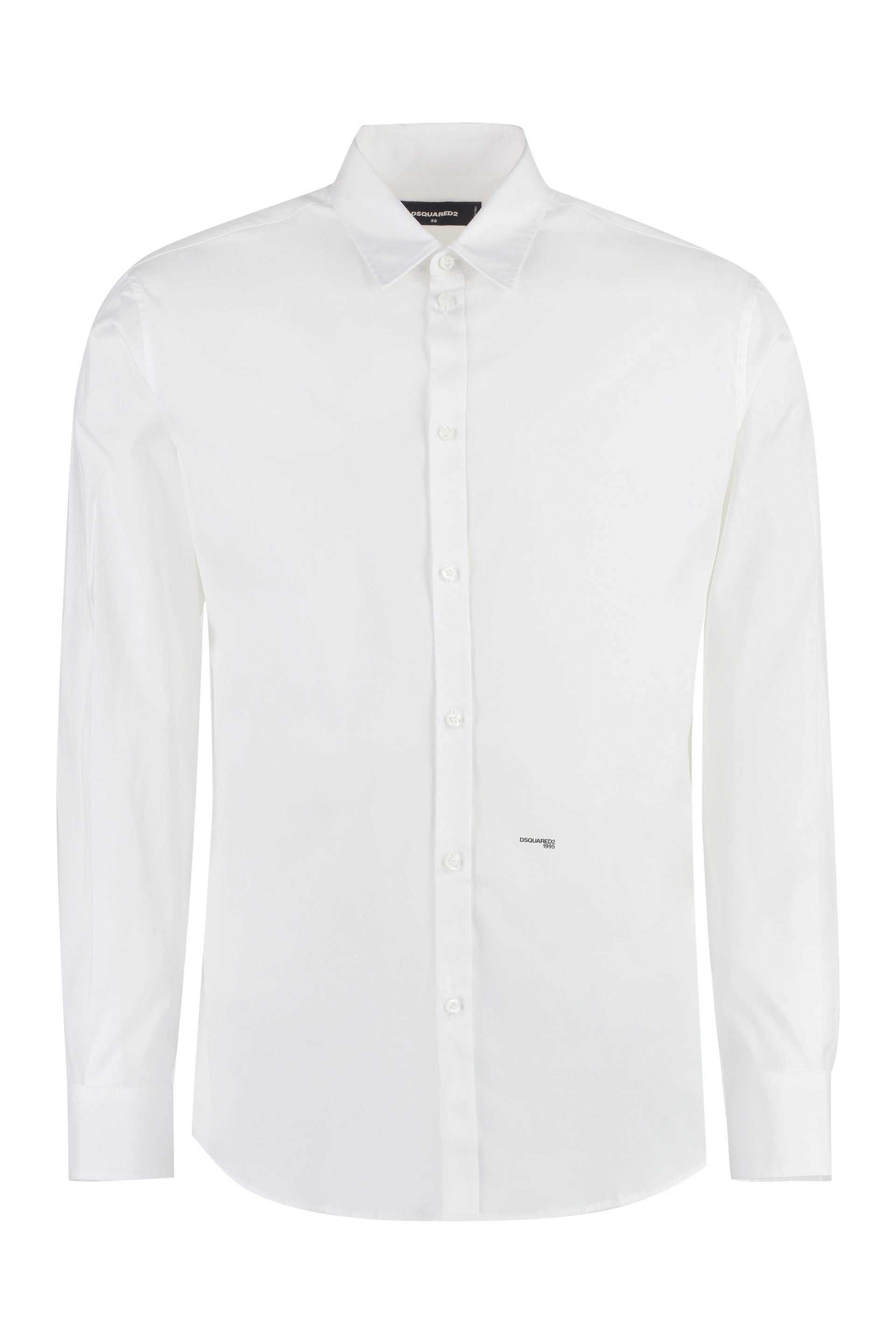 Stretch cotton shirt