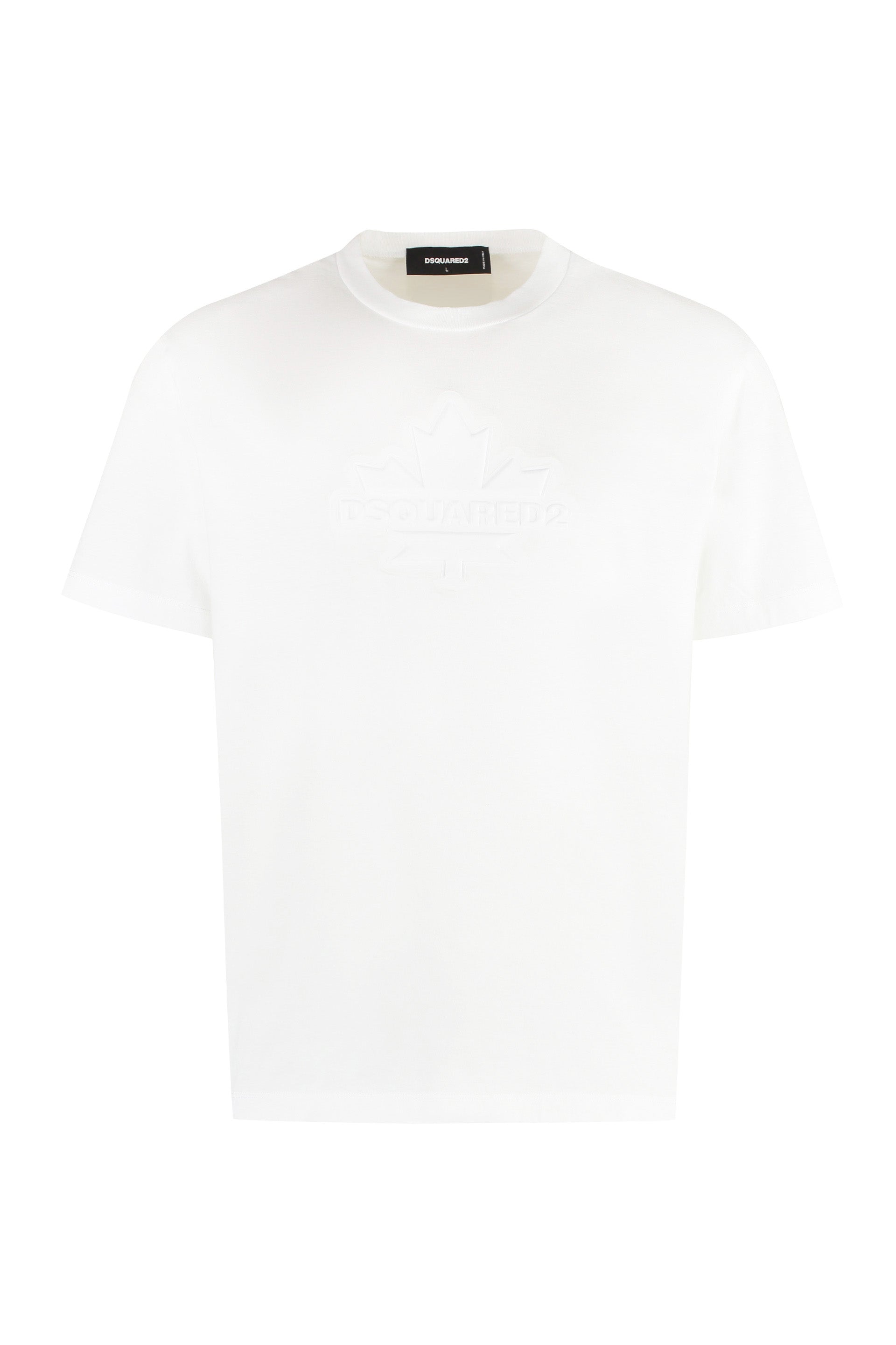 Cotton crew-neck T-shirt