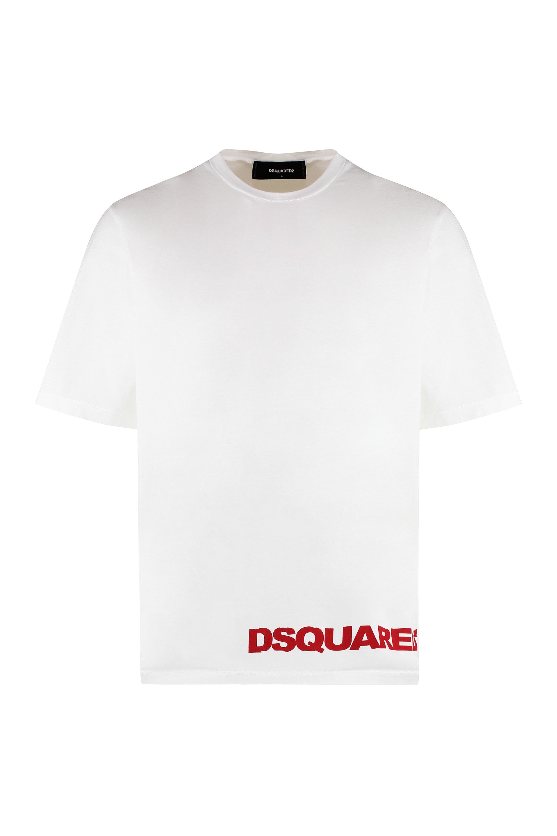 Cotton crew-neck T-shirt