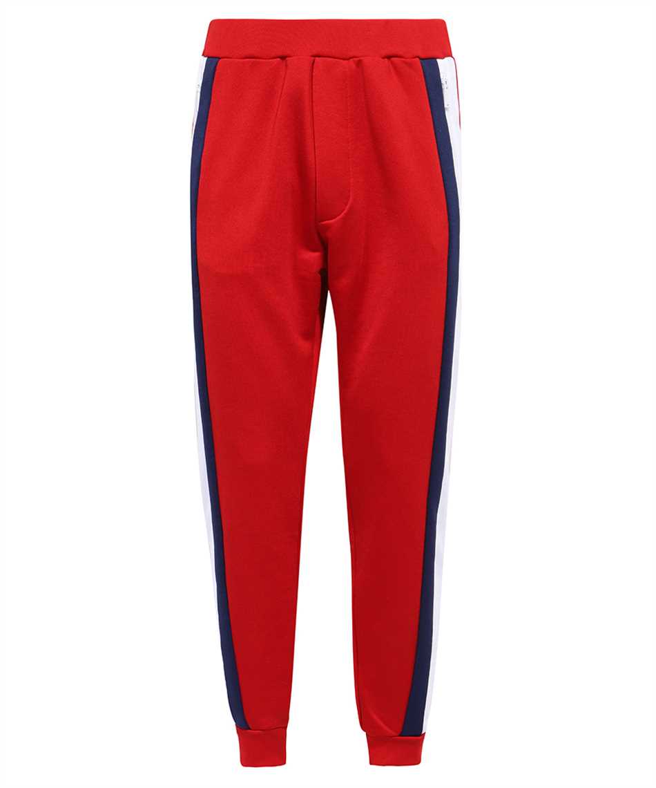 Track-pants with decorative stripes