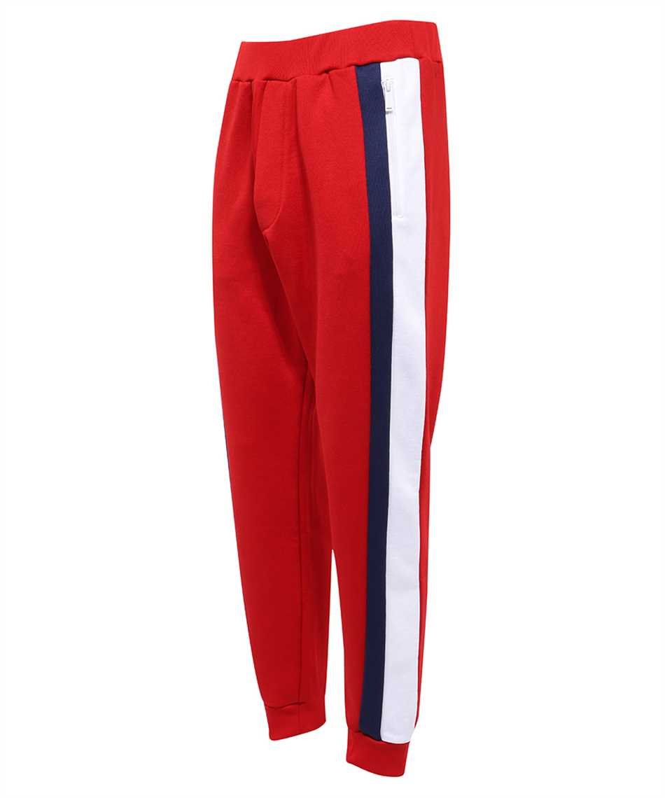 Track-pants with decorative stripes