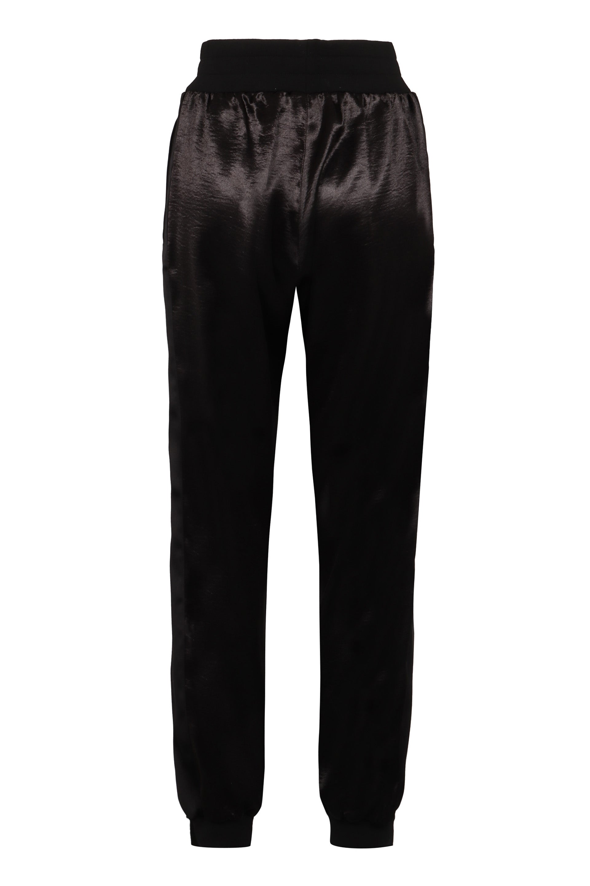Techno fabric track pants