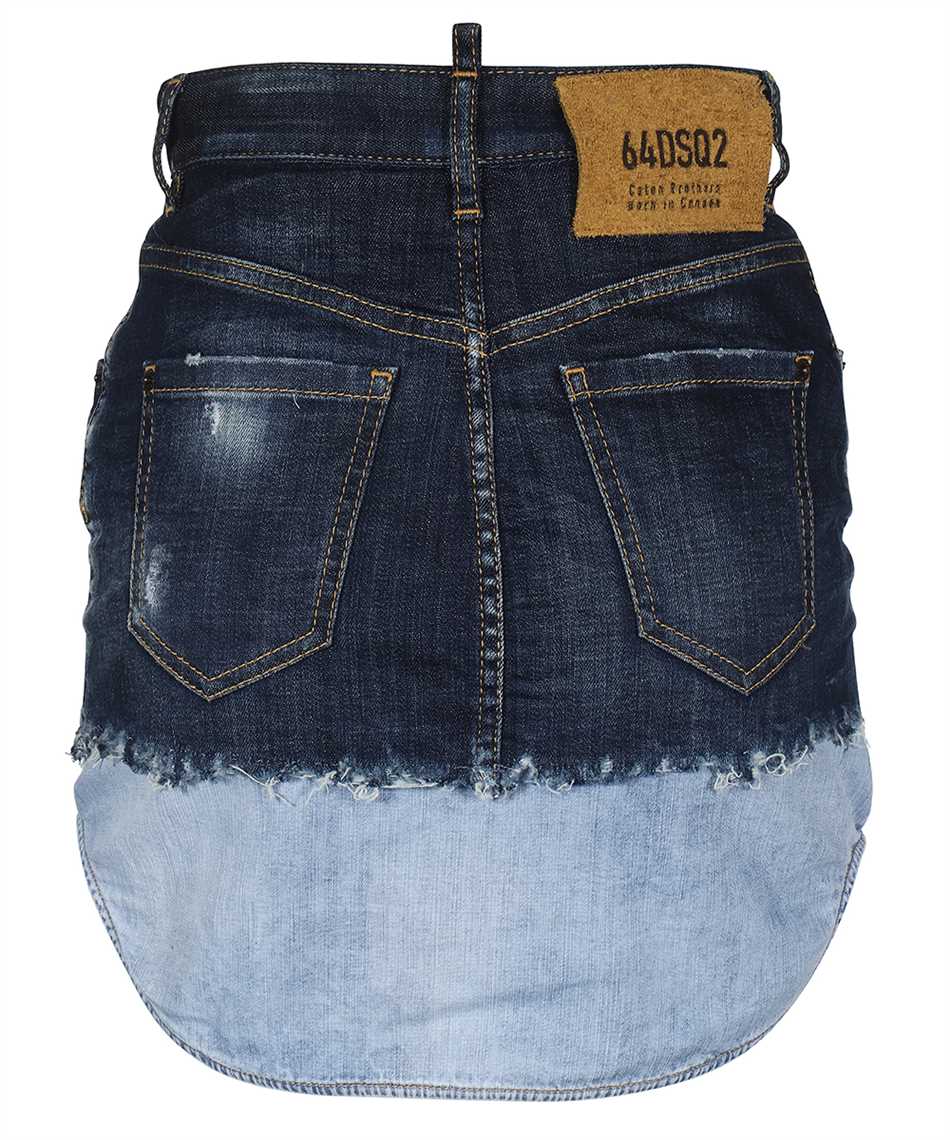 Denim mini skirt