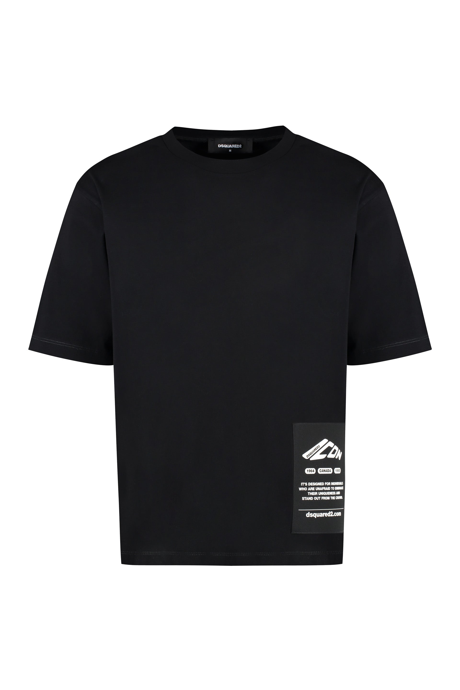 Cotton crew-neck T-shirt