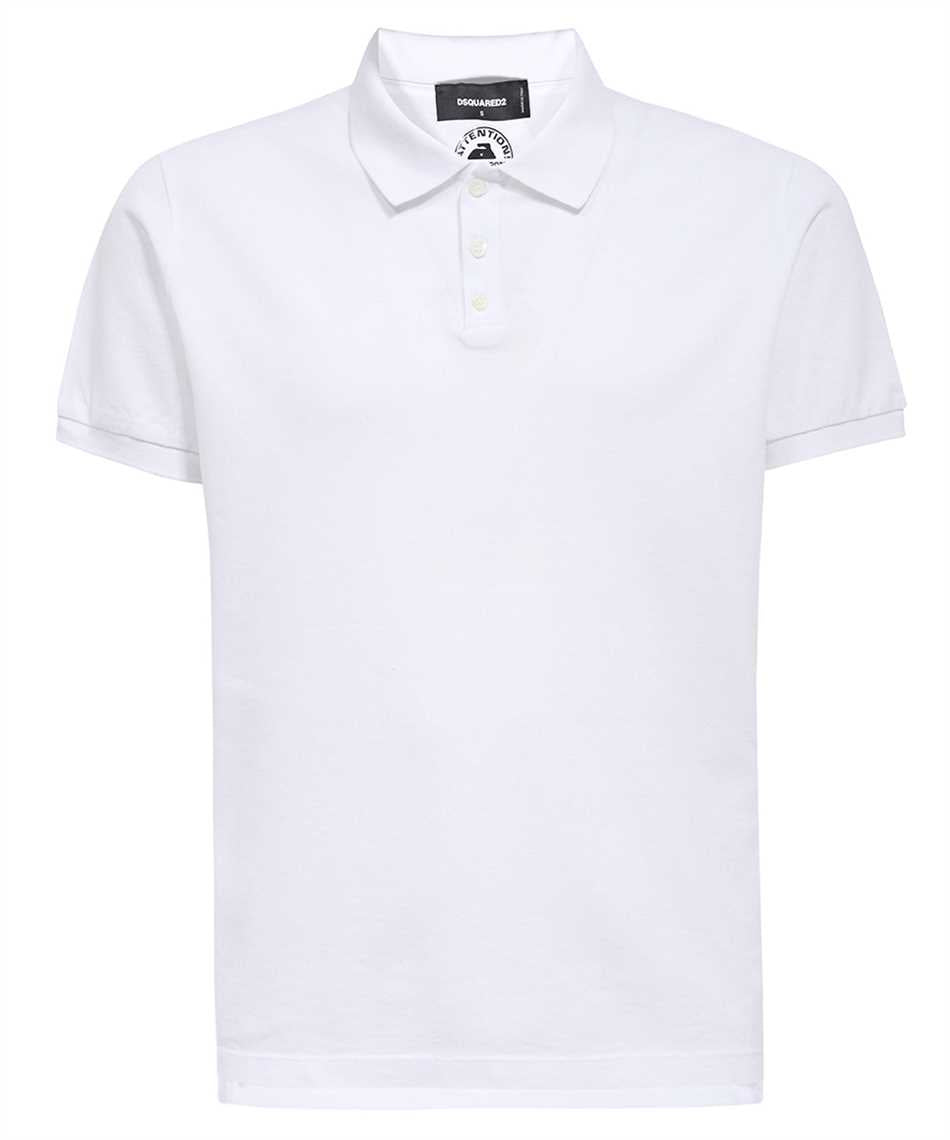 Short sleeve cotton polo shirt