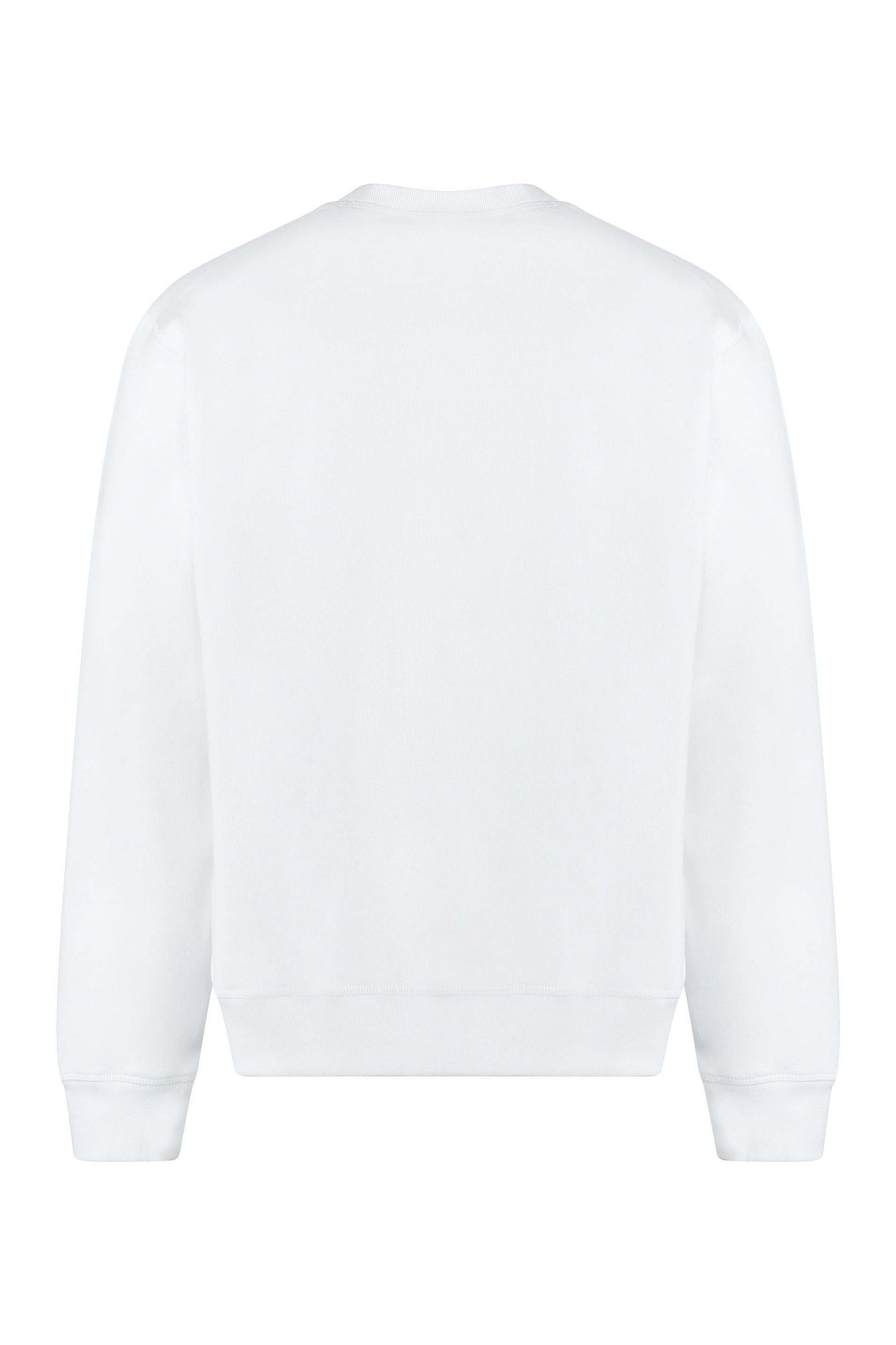 Cotton crew-neck sweatshirt