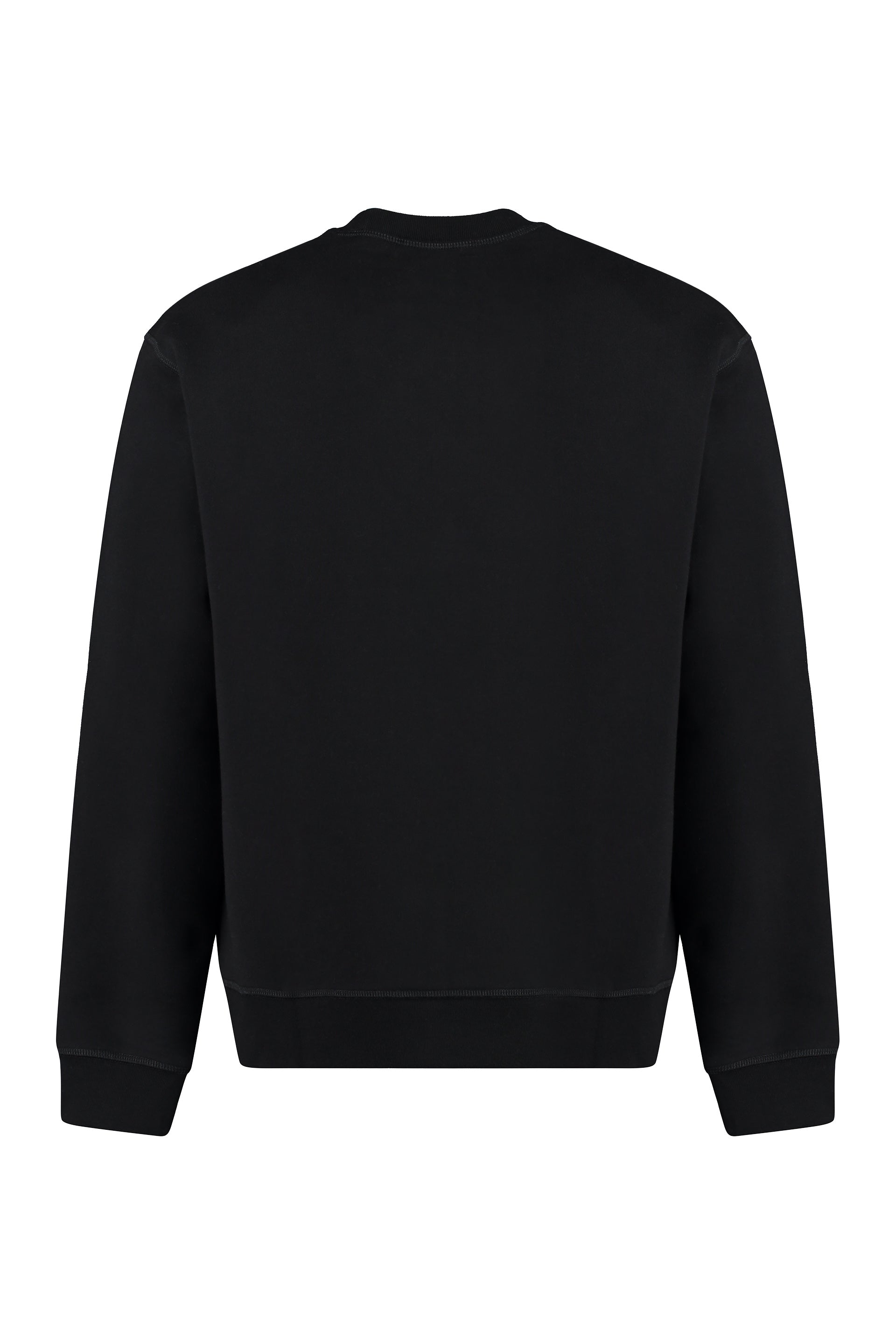 Cotton crew-neck sweatshirt