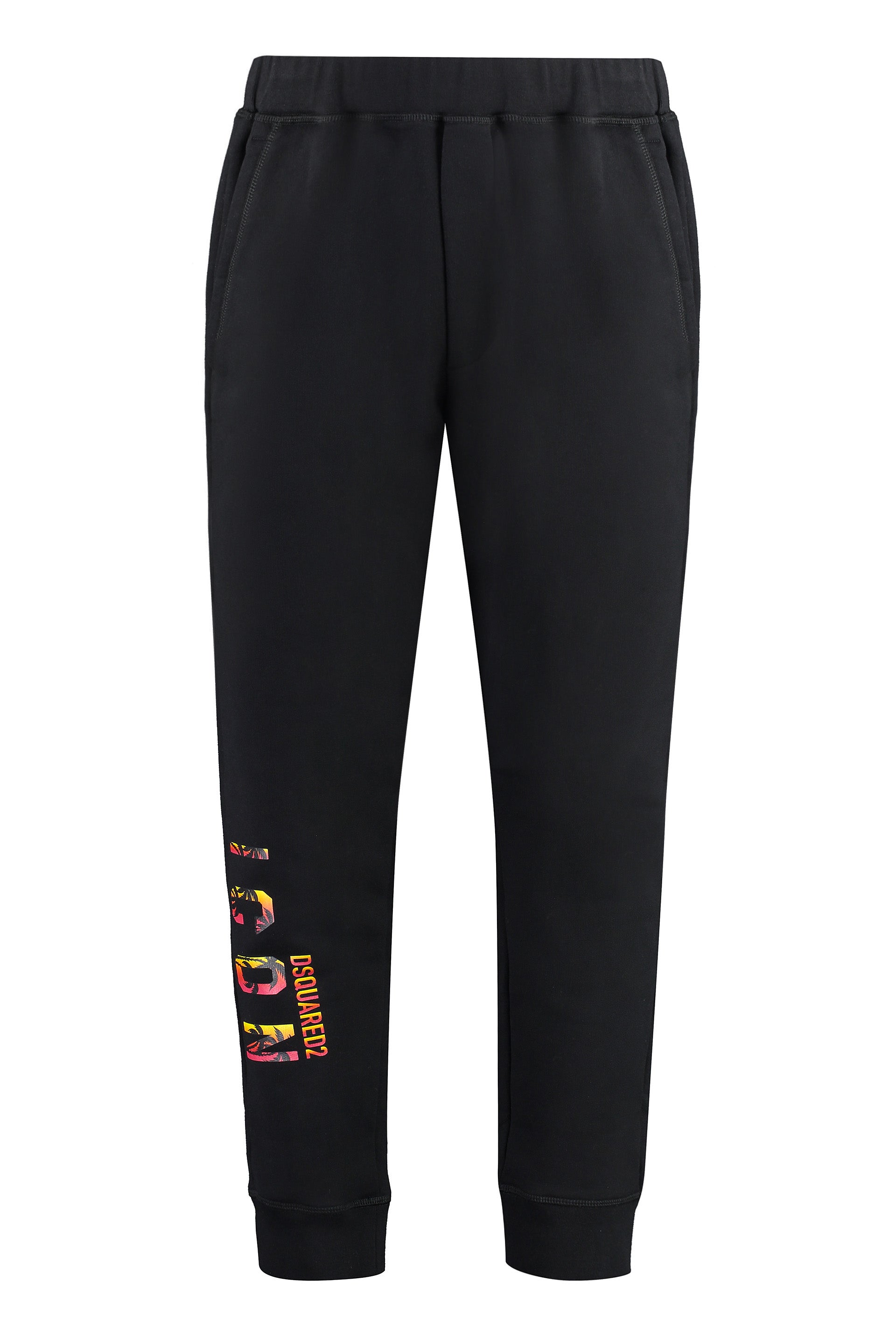 Cotton track-pants