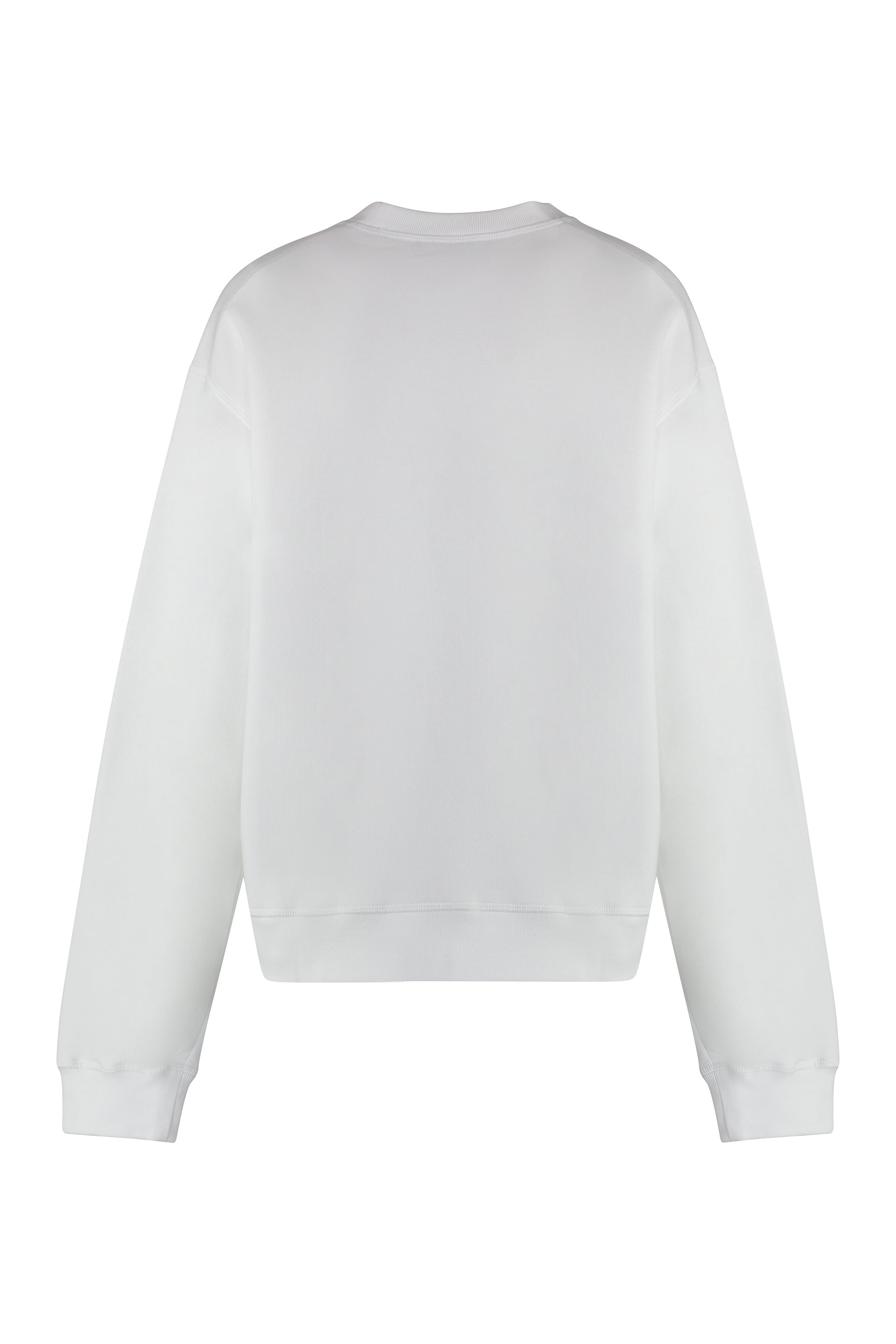 Cotton crew-neck sweatshirt